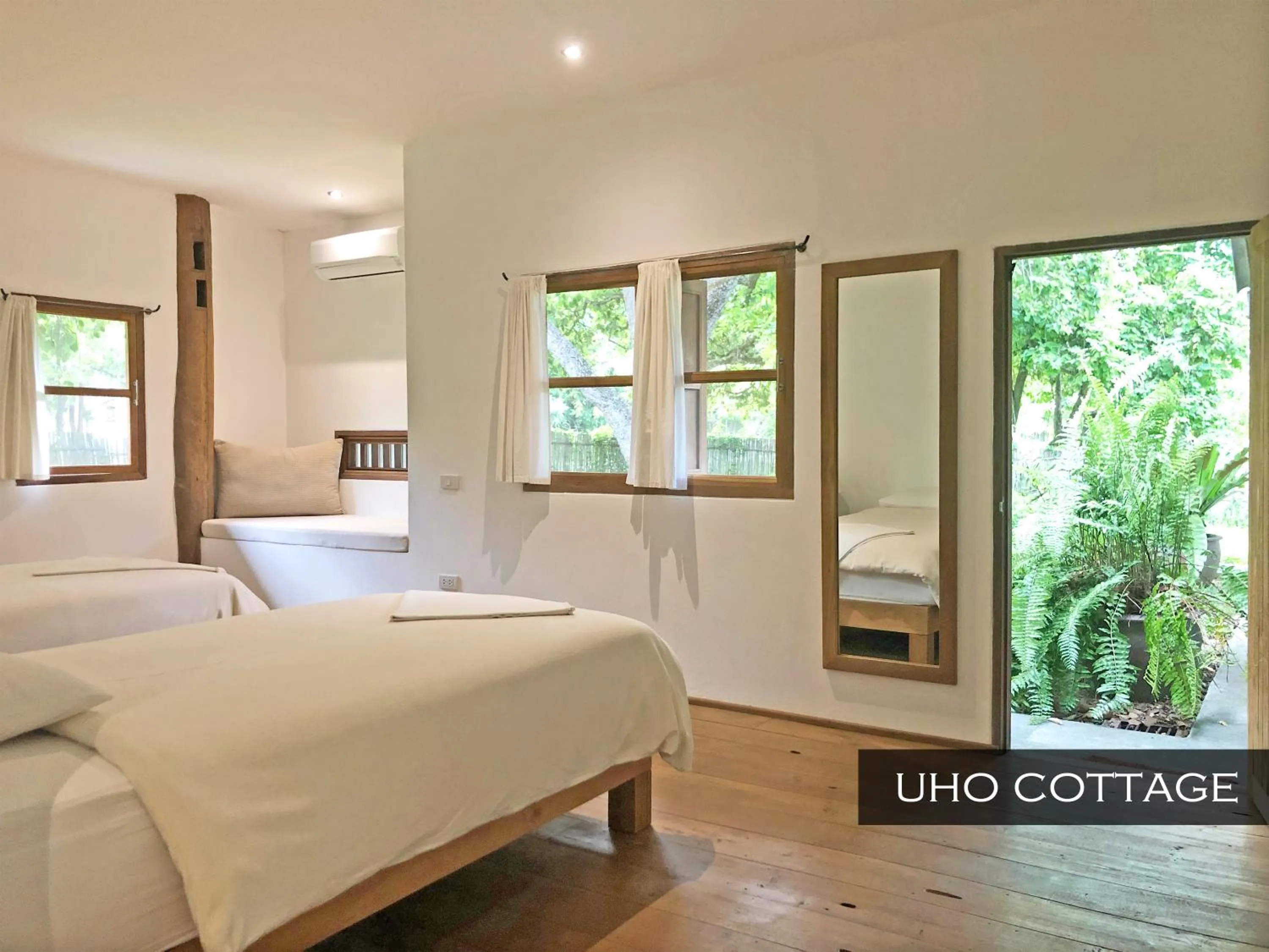 Bedroom, Bed in resort hoshihana