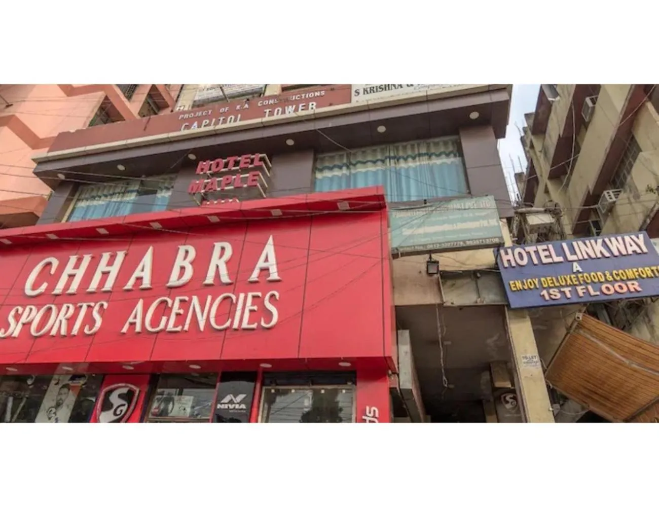 Property building in Hotel Maple Inn, Patna