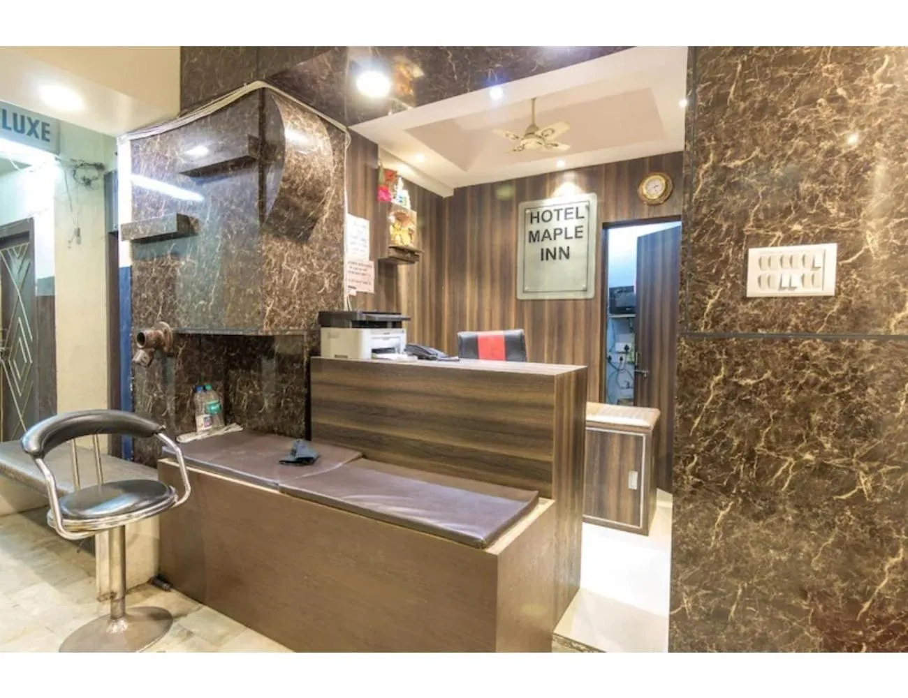 Lobby or reception in Hotel Maple Inn, Patna