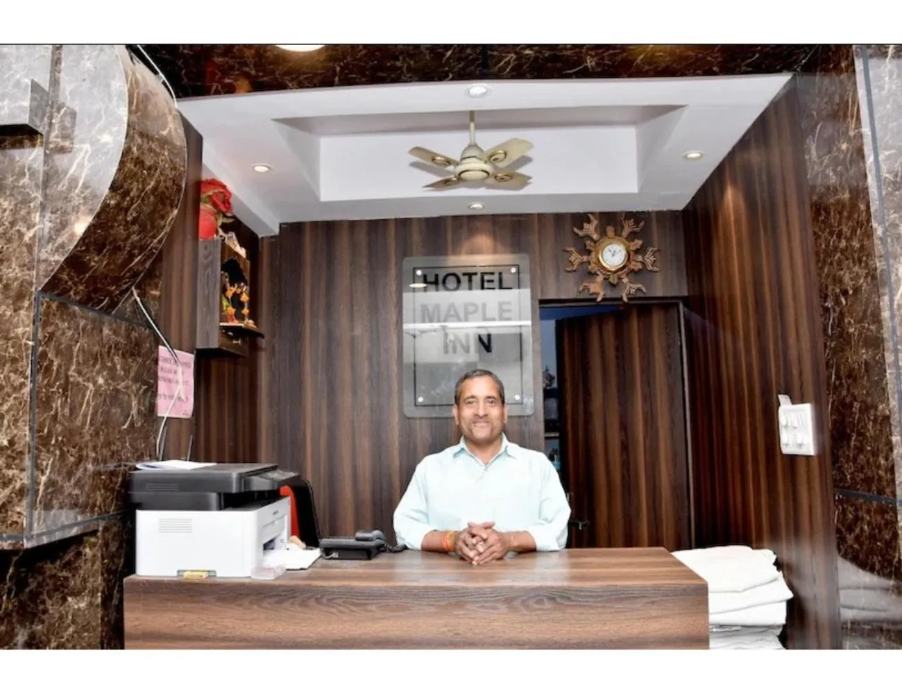 Lobby or reception in Hotel Maple Inn, Patna