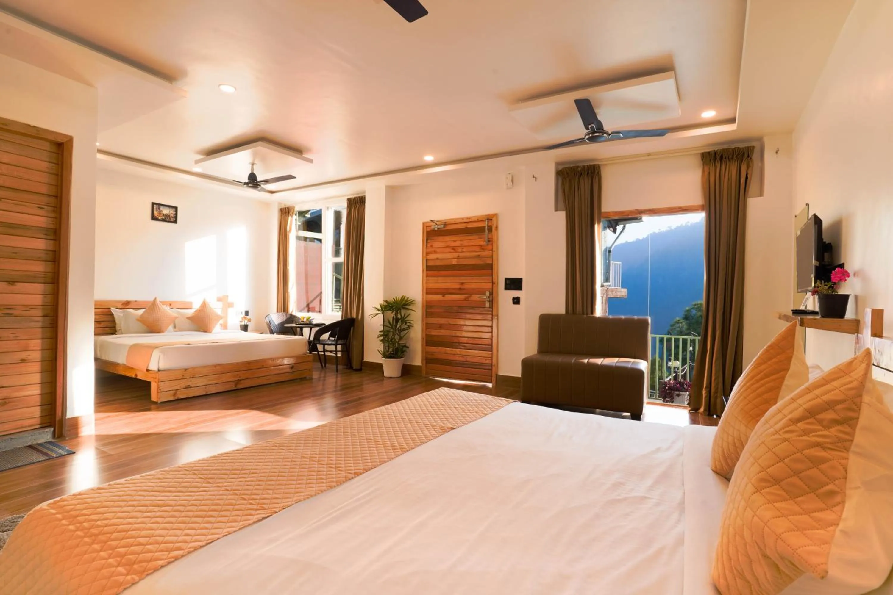 Natural landscape, Bed in Hamilton palace