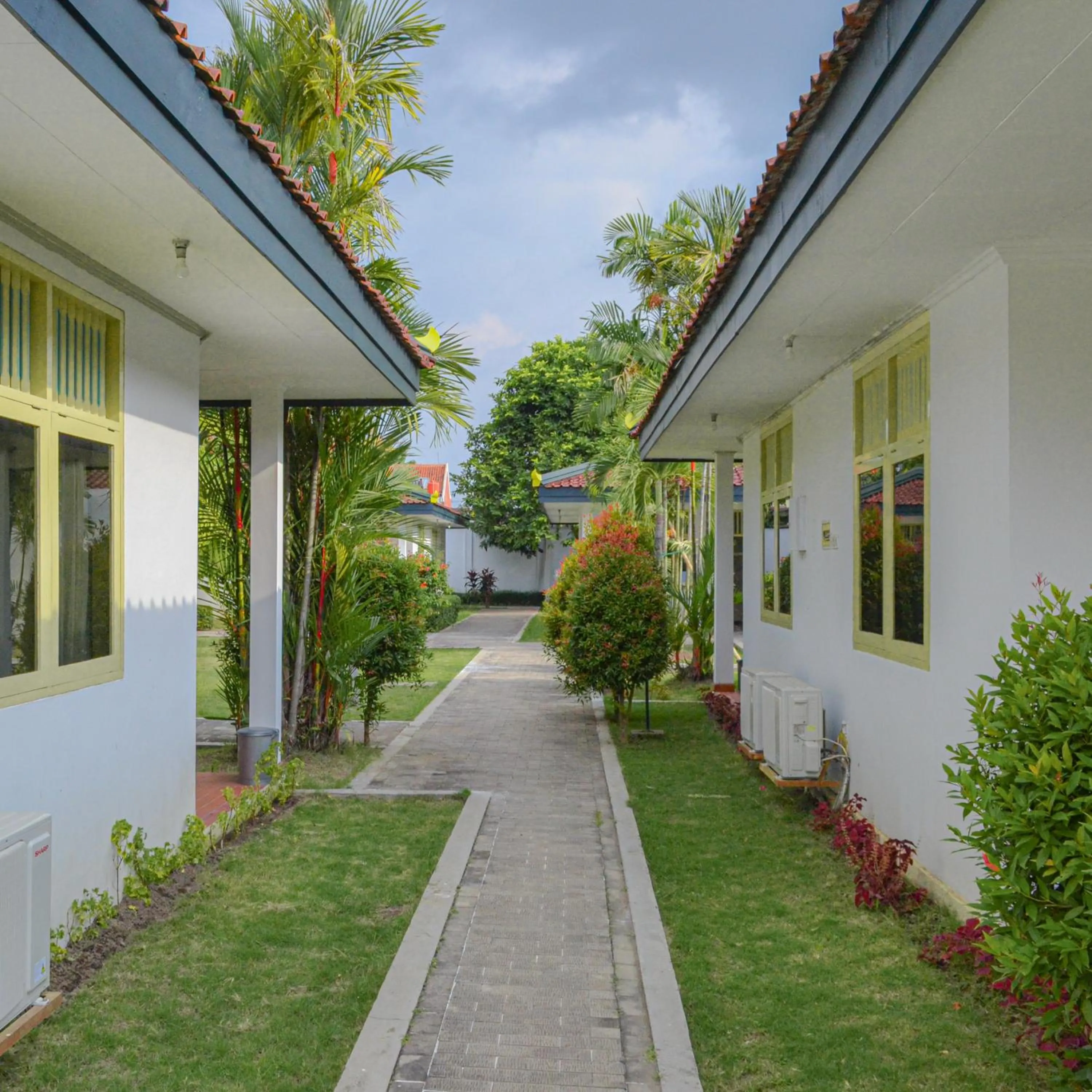 Garden in Royal Brongto Hotel