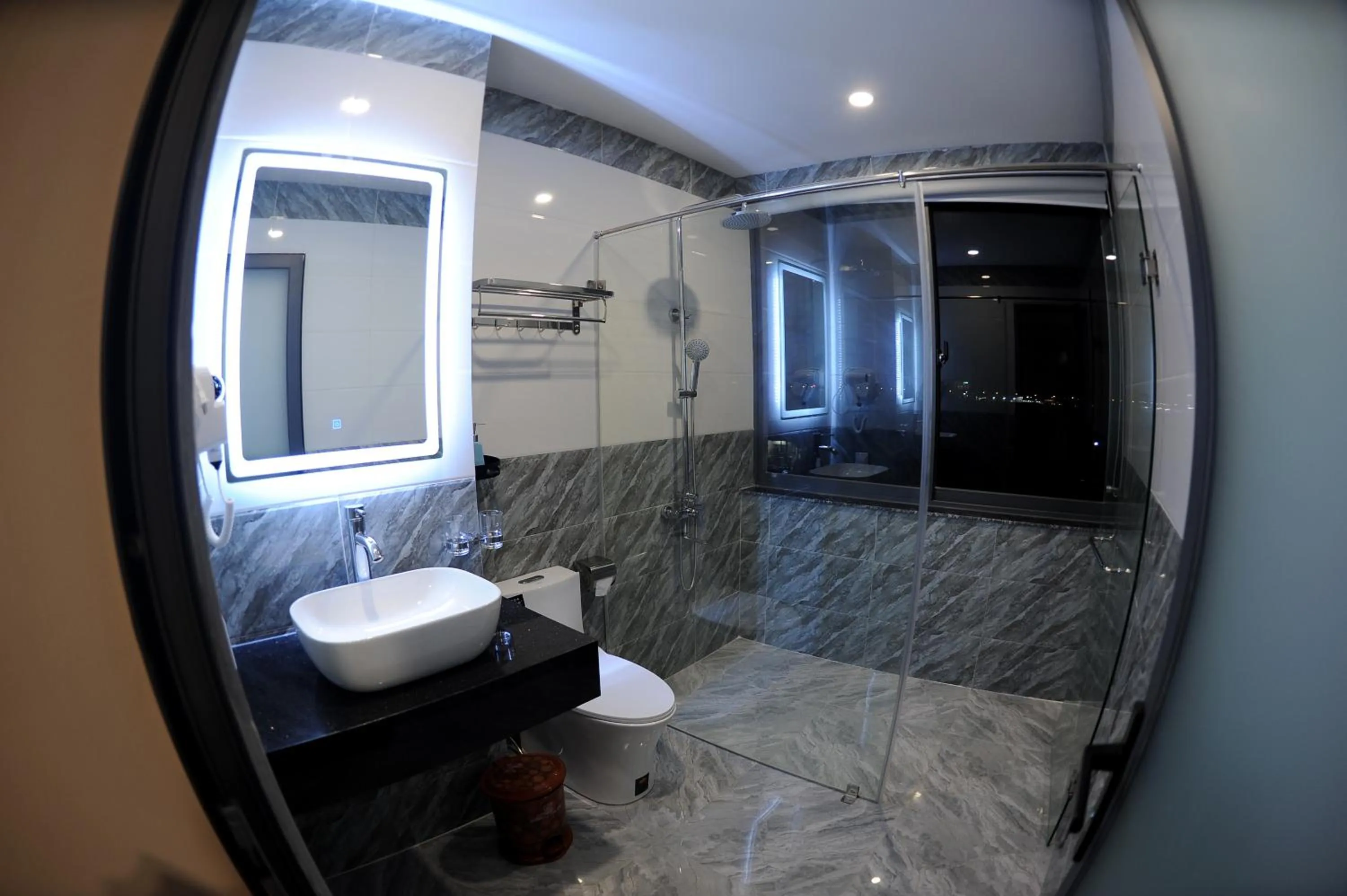 Bathroom in LAHONA HOTEL