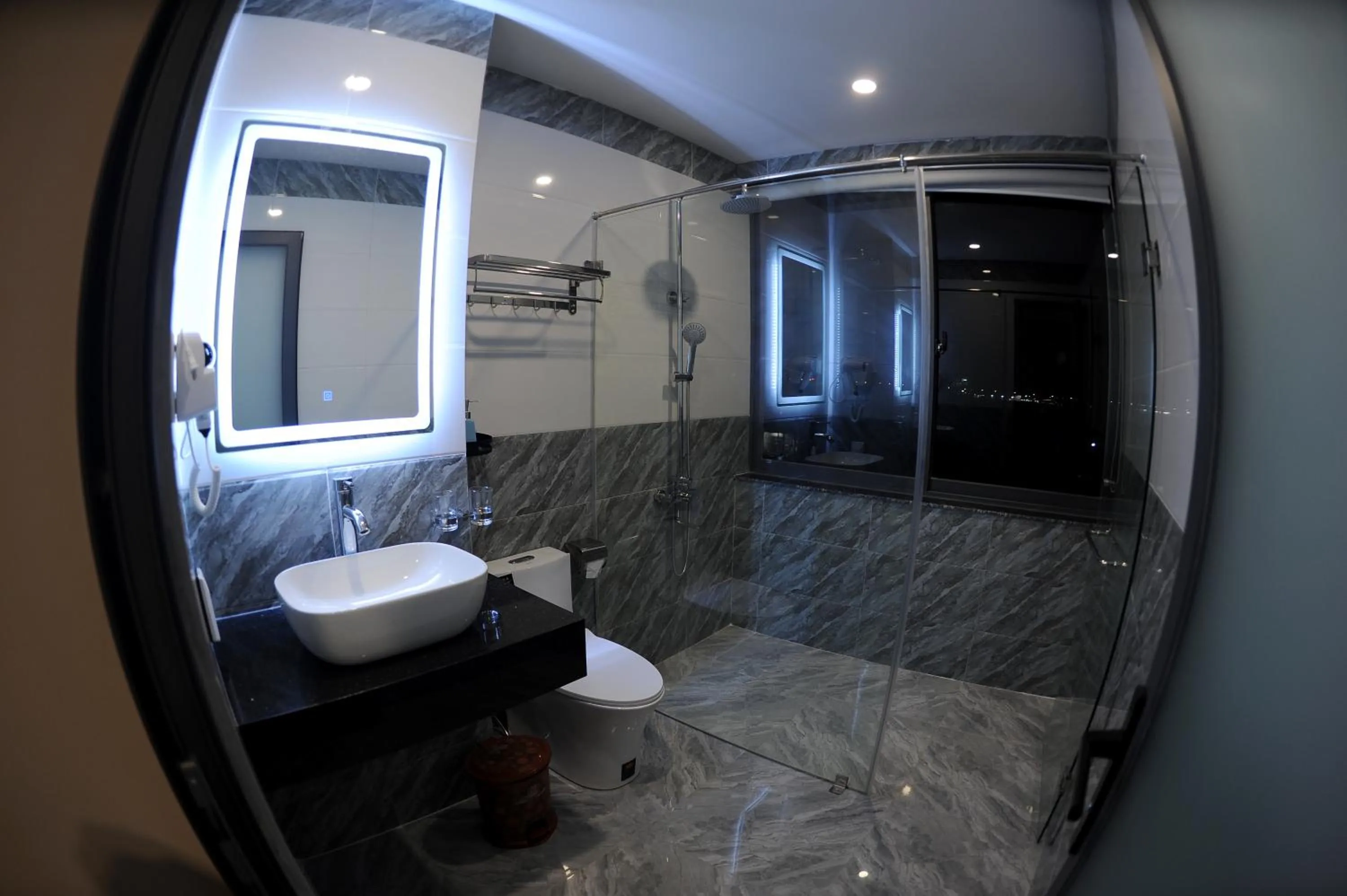 Bathroom in LAHONA HOTEL