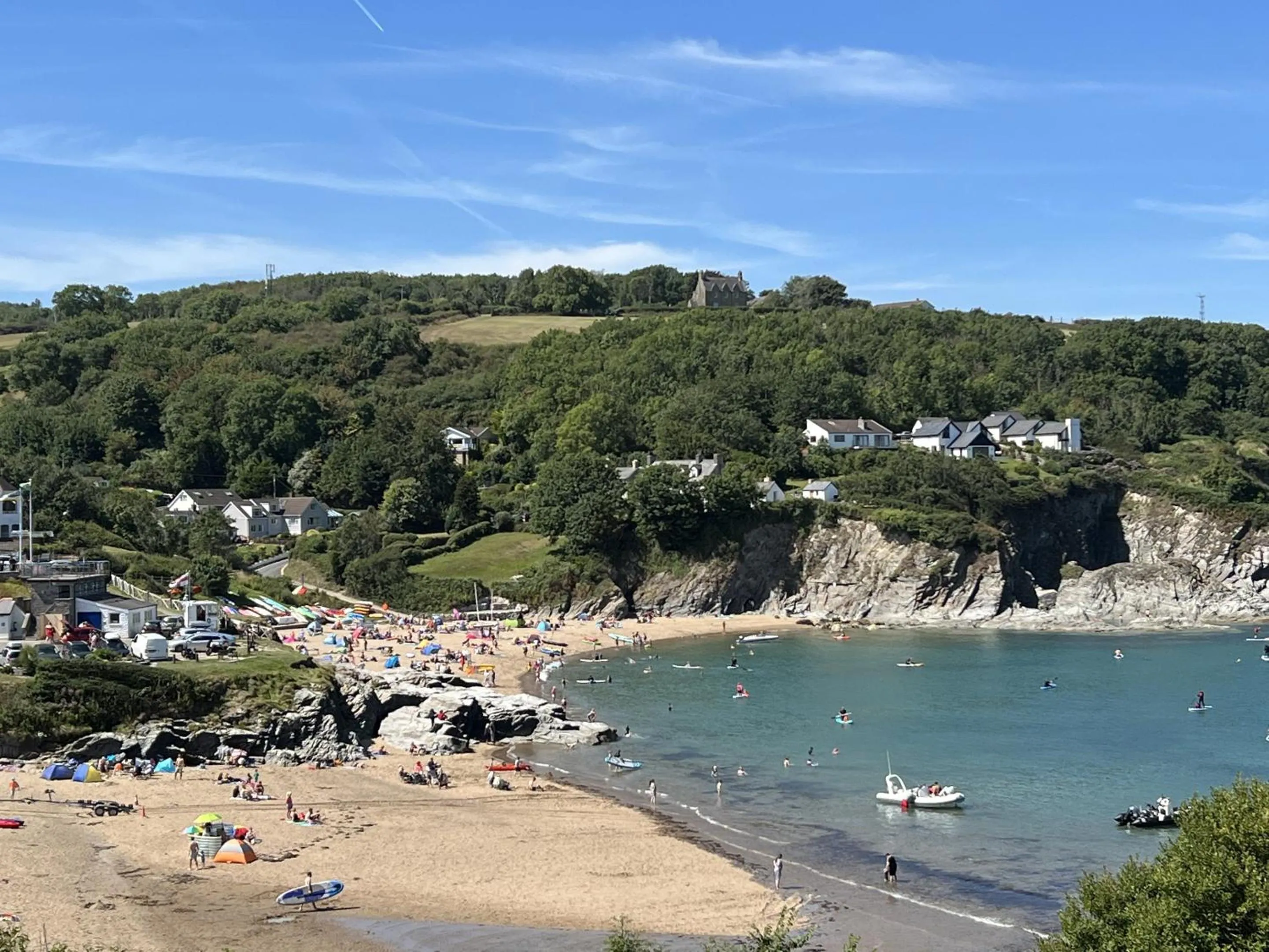 Beach in Traeth Rooms