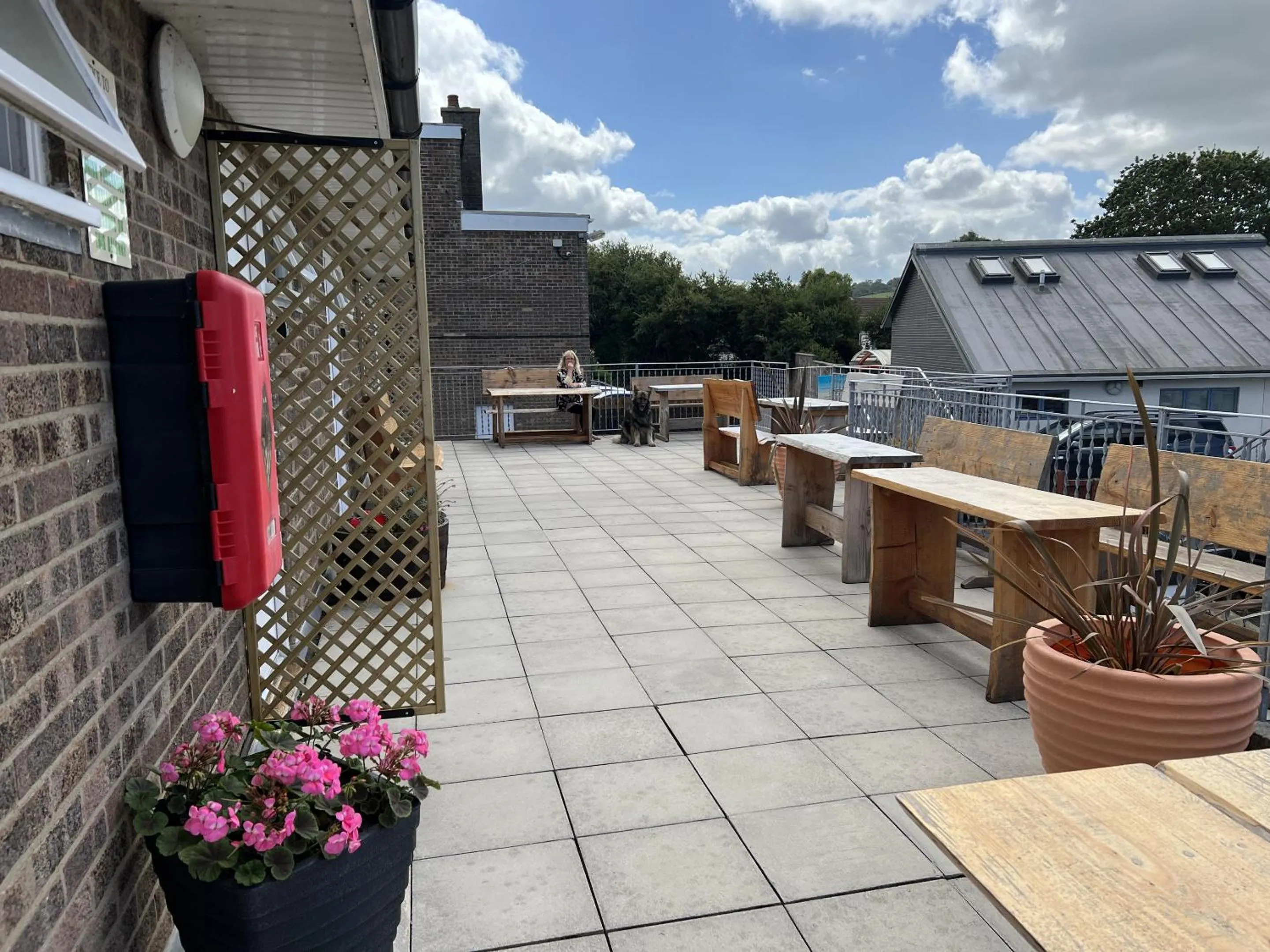 Balcony/Terrace in Traeth Rooms