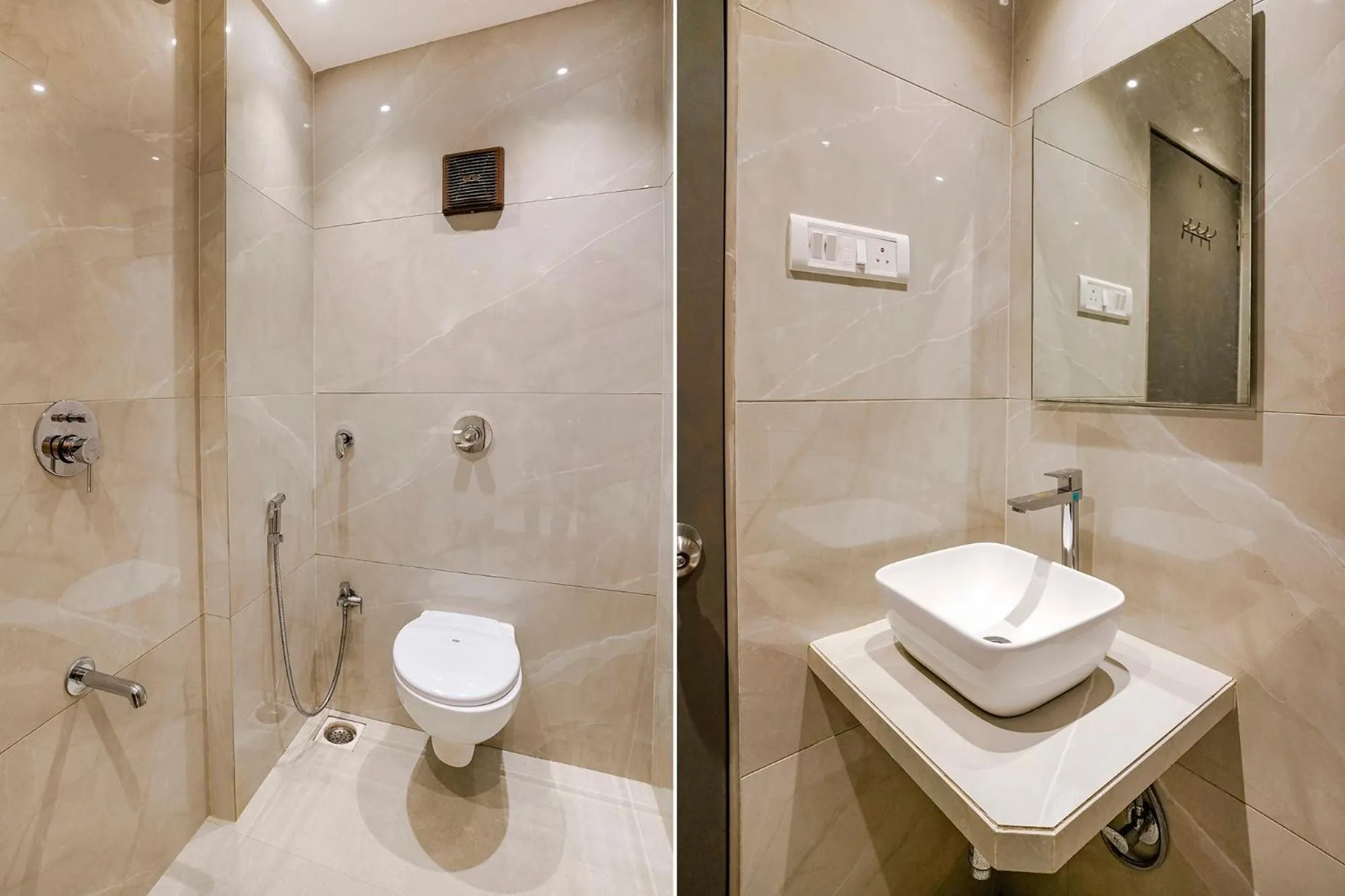 Bathroom in FabHotel Springs Lodging