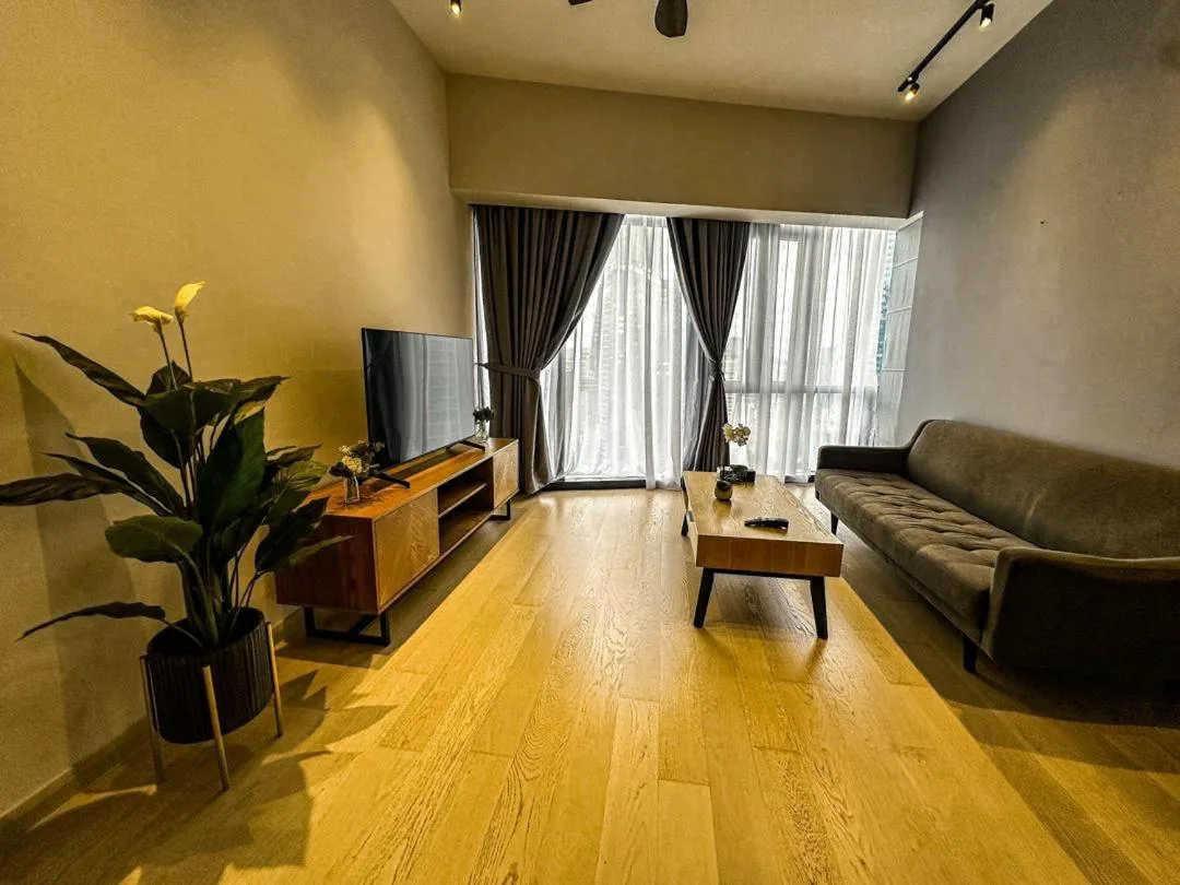 Seating area in AXQUISITE SUITES at KLCC