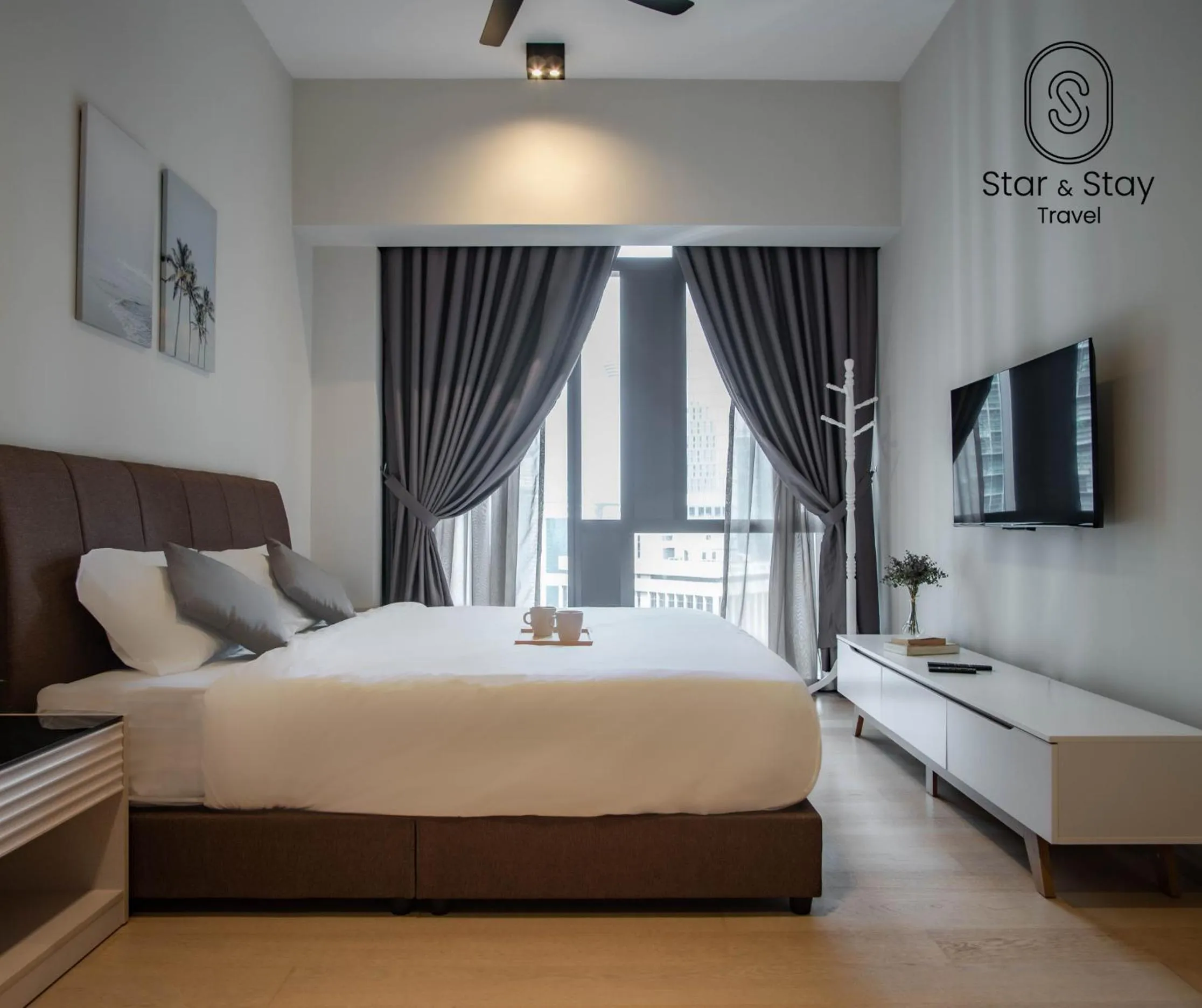 Bed in AXQUISITE SUITES at KLCC