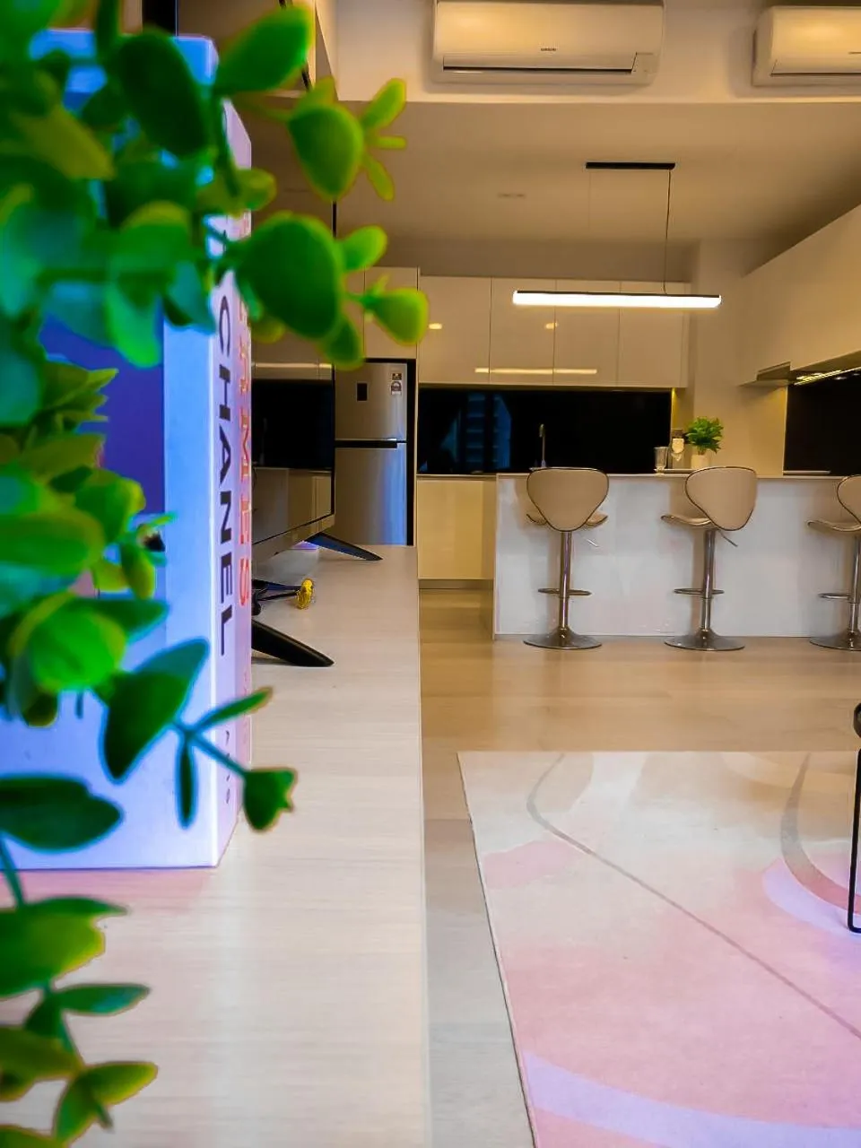 Living room in AXQUISITE SUITES at KLCC