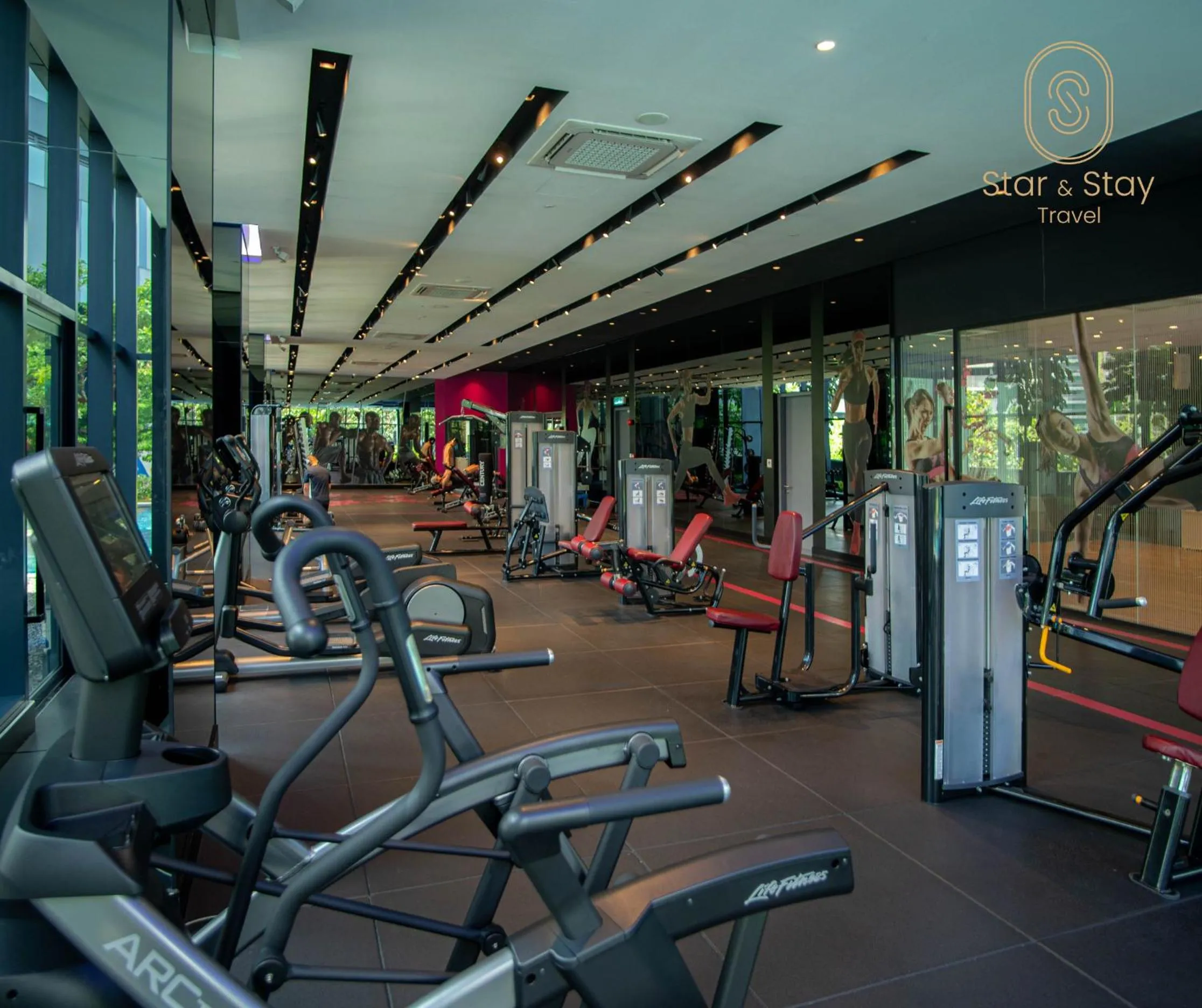Fitness centre/facilities in AXQUISITE SUITES at KLCC