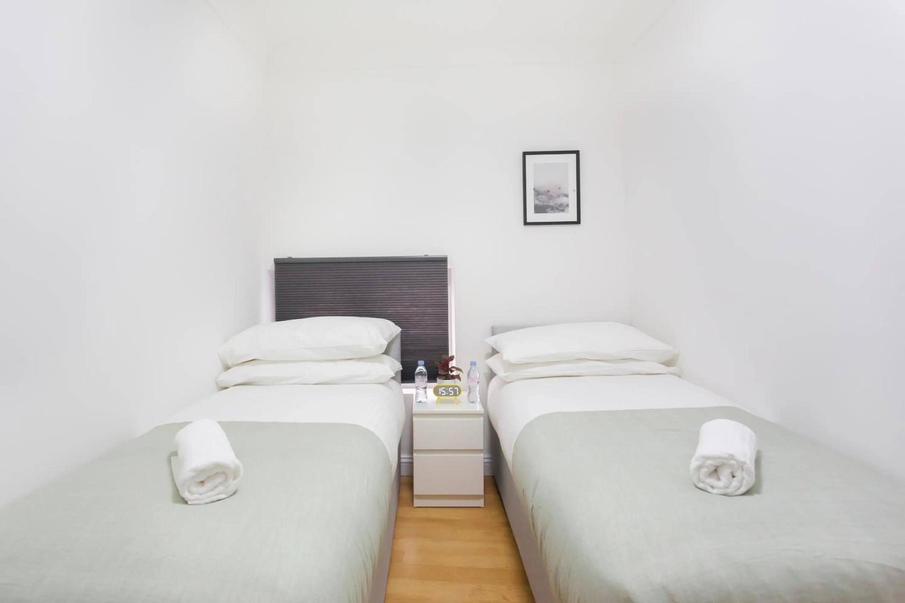 Bedroom, Bed in Studio9 Rooms - Next to Emirates Stadium - Budget Rooms with Shared Bathroom