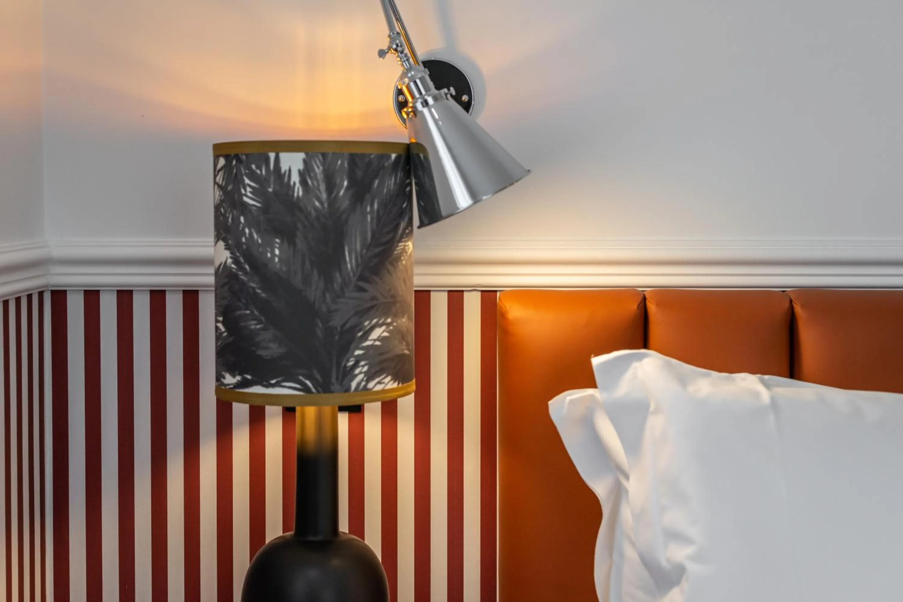 Decorative detail, Bed in DH Rooms Spiga