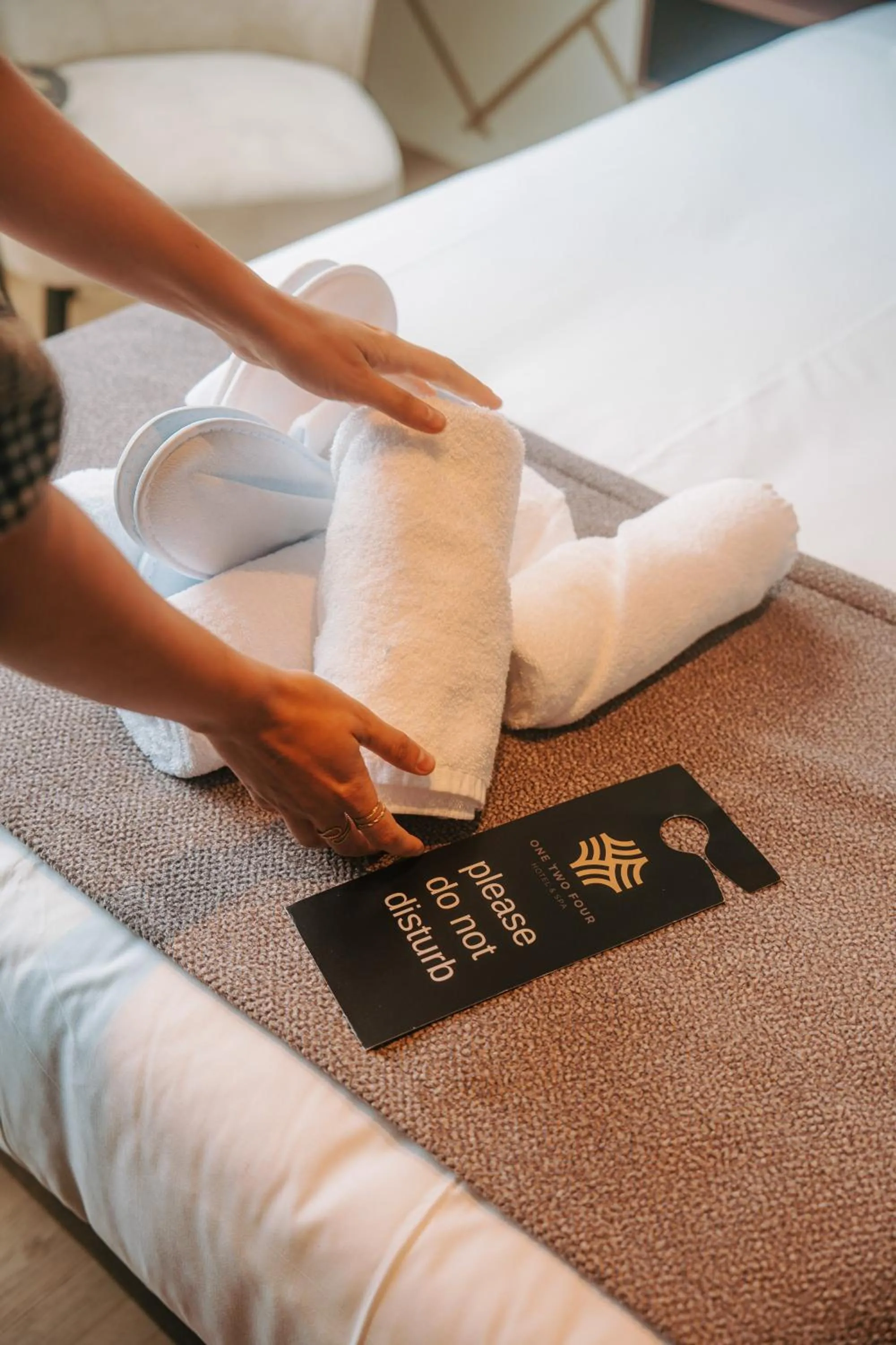 Bed in ONE TWO FOUR - Hotel & Spa