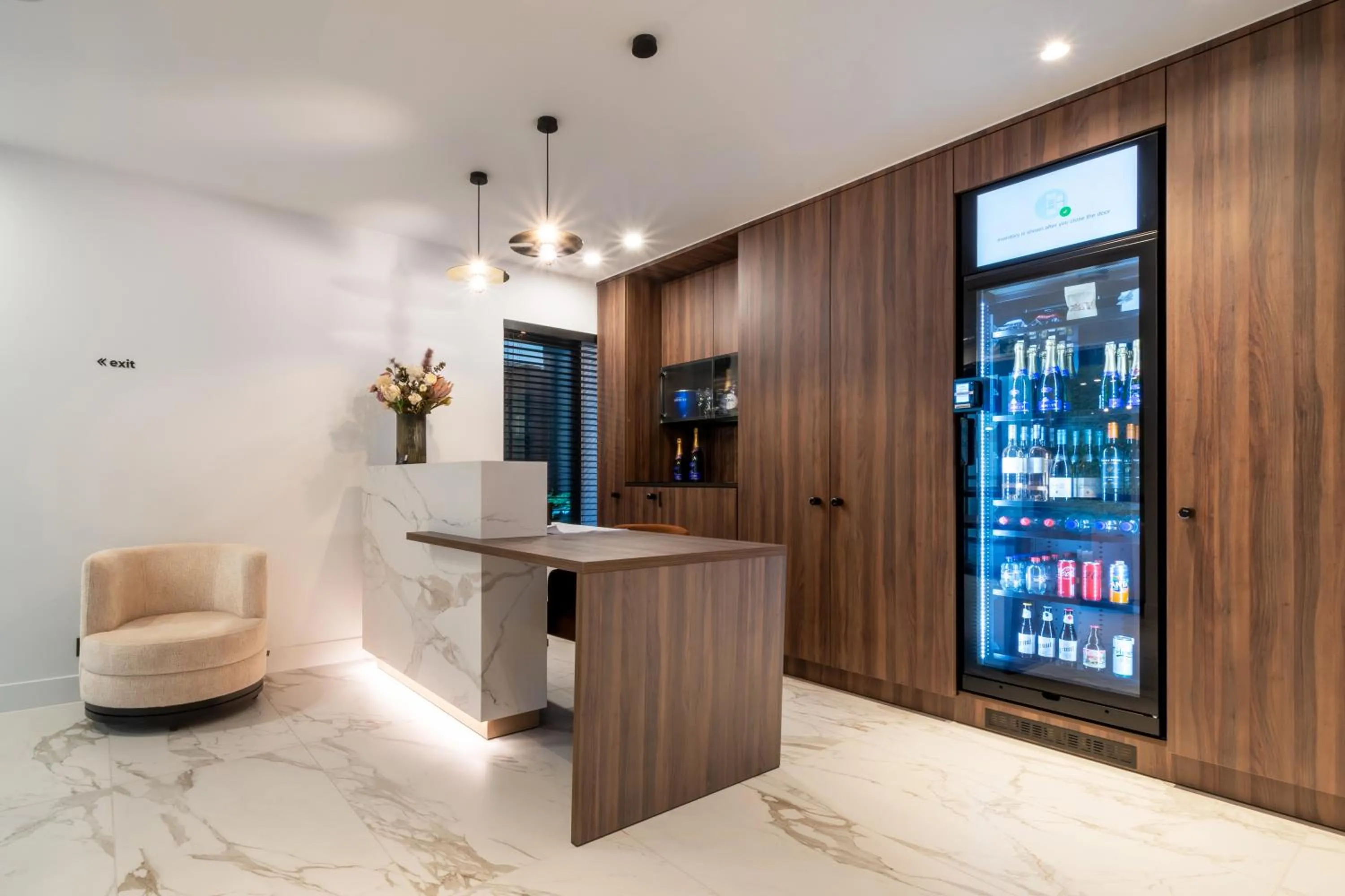 Lobby or reception in ONE TWO FOUR - Hotel & Spa