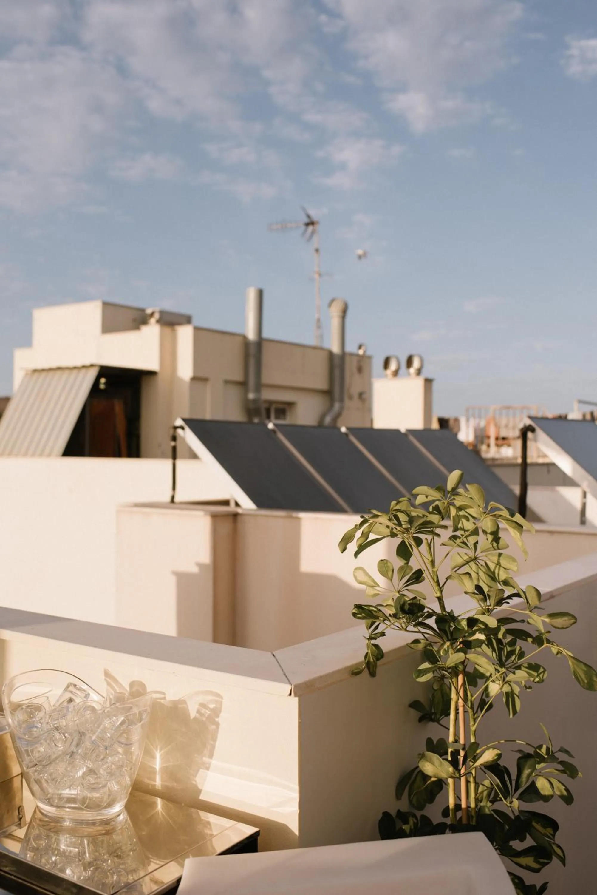 Balcony/Terrace in Hotel Melilla Centro