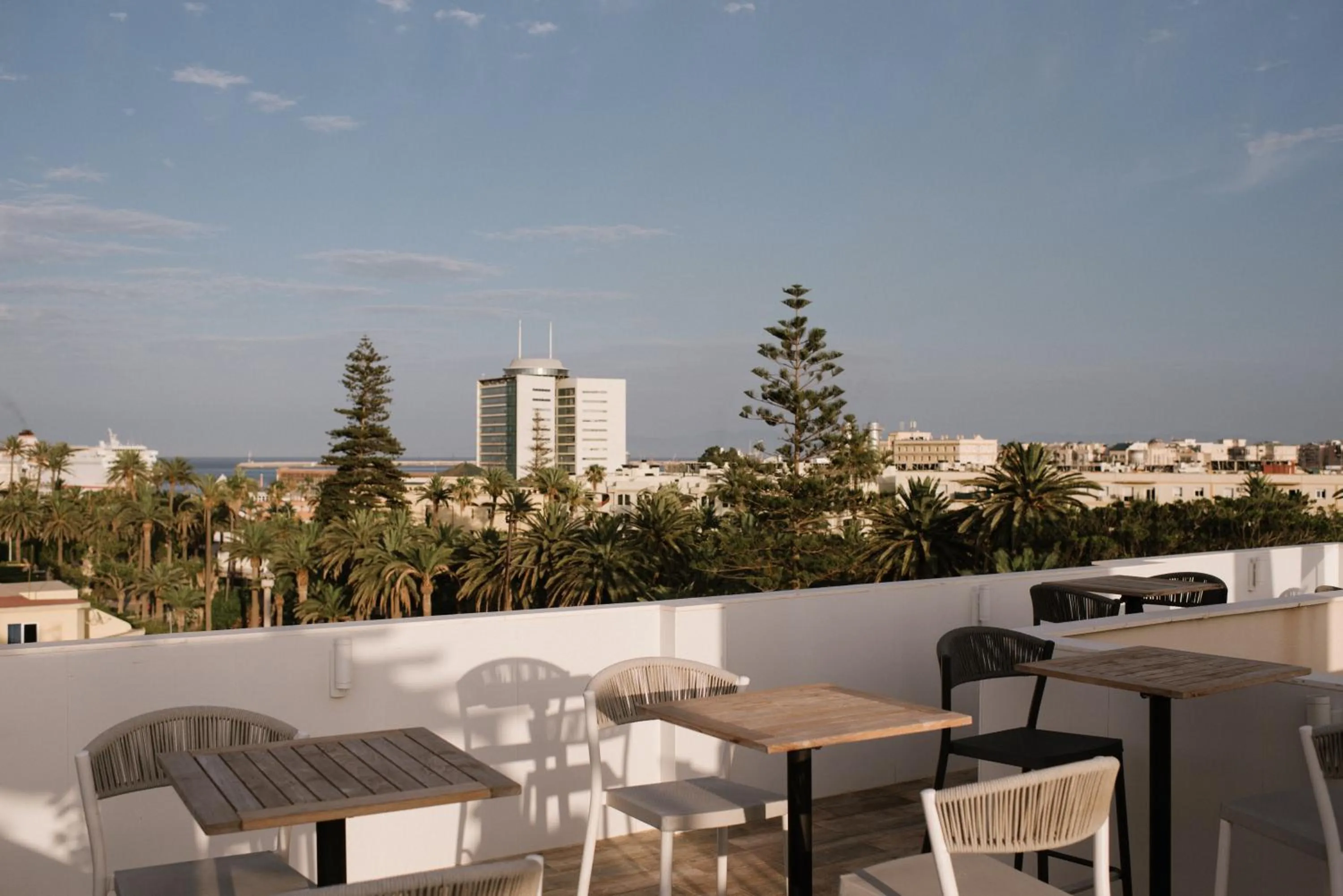 Balcony/Terrace in Hotel Melilla Centro