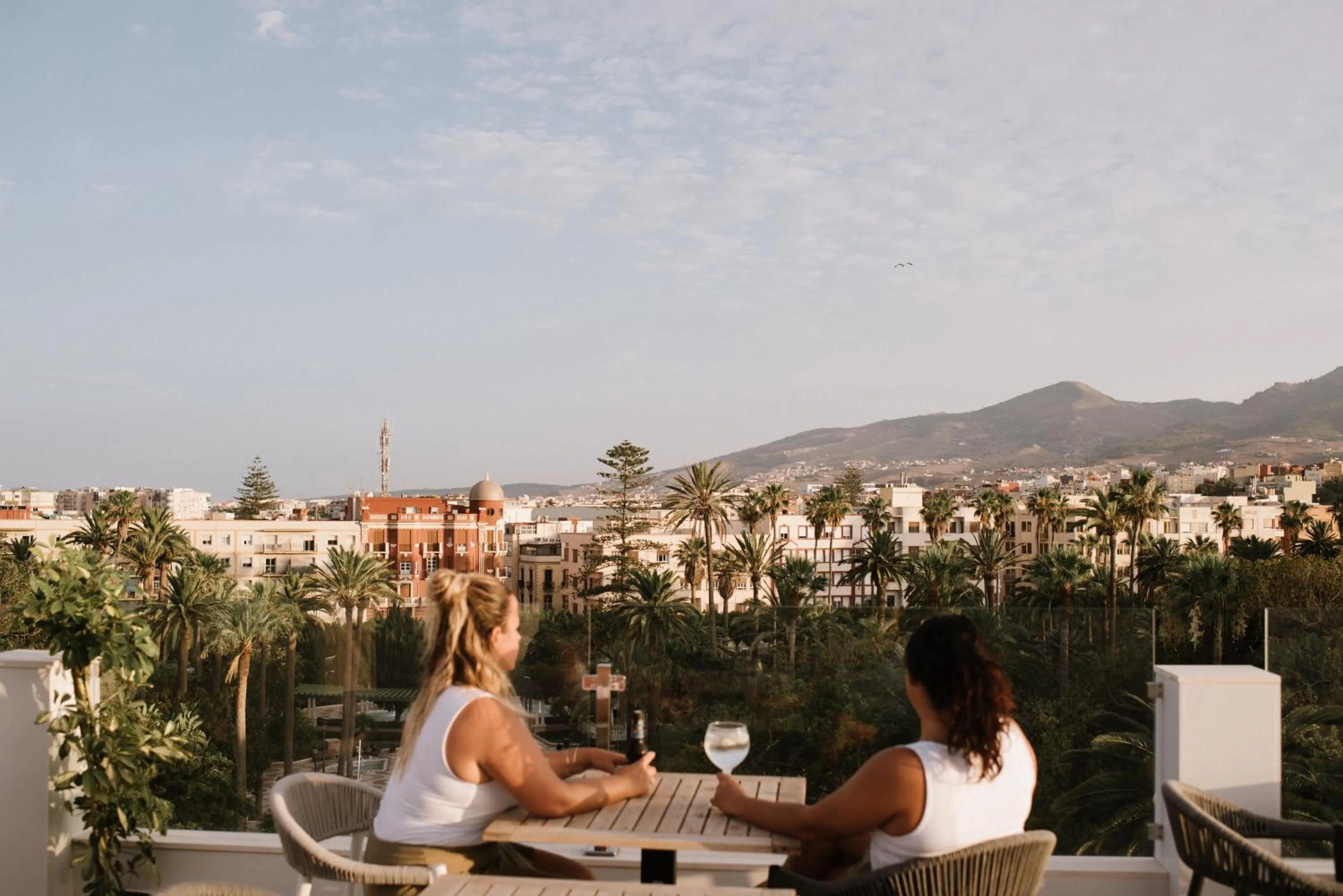 Balcony/Terrace in Hotel Melilla Centro