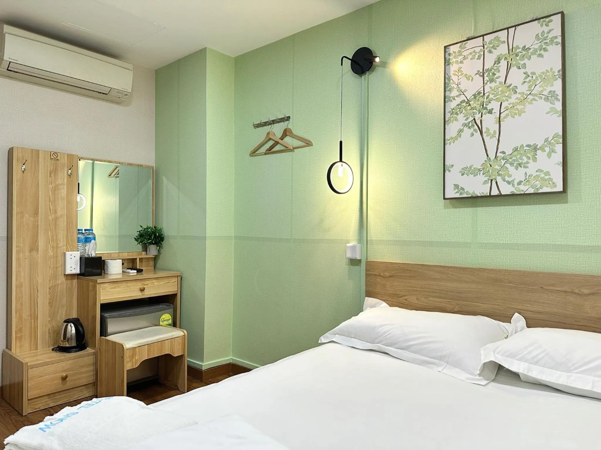 Bed in Snow Hotel Lavender