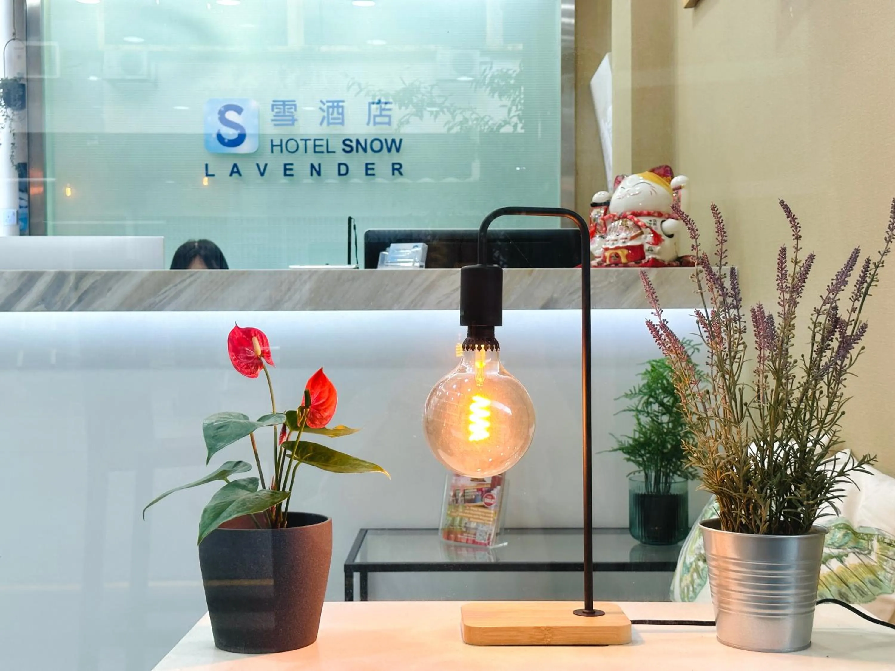 Lobby or reception in Snow Hotel Lavender