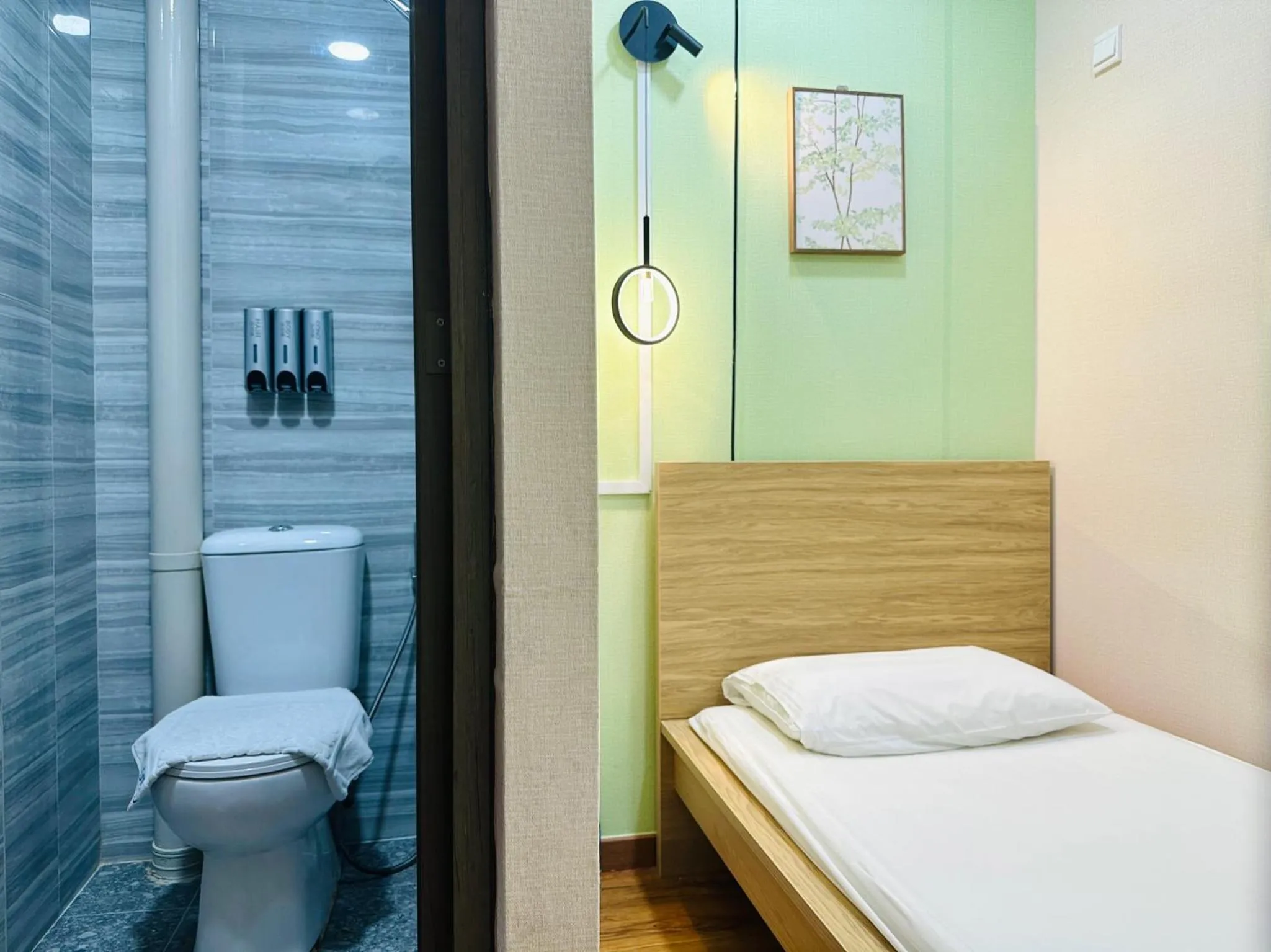 Bed in Snow Hotel Lavender