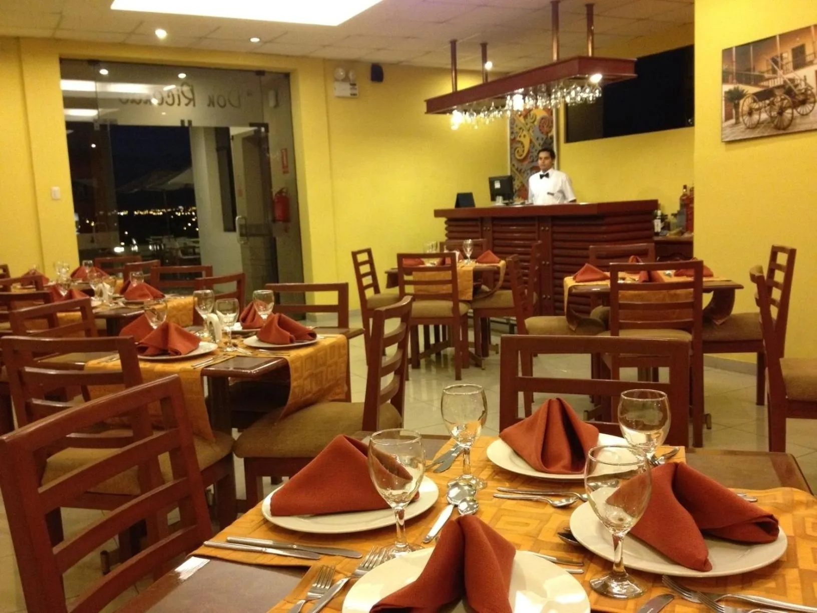 Restaurant/places to eat in Hotel El Brujo Centro Histórico