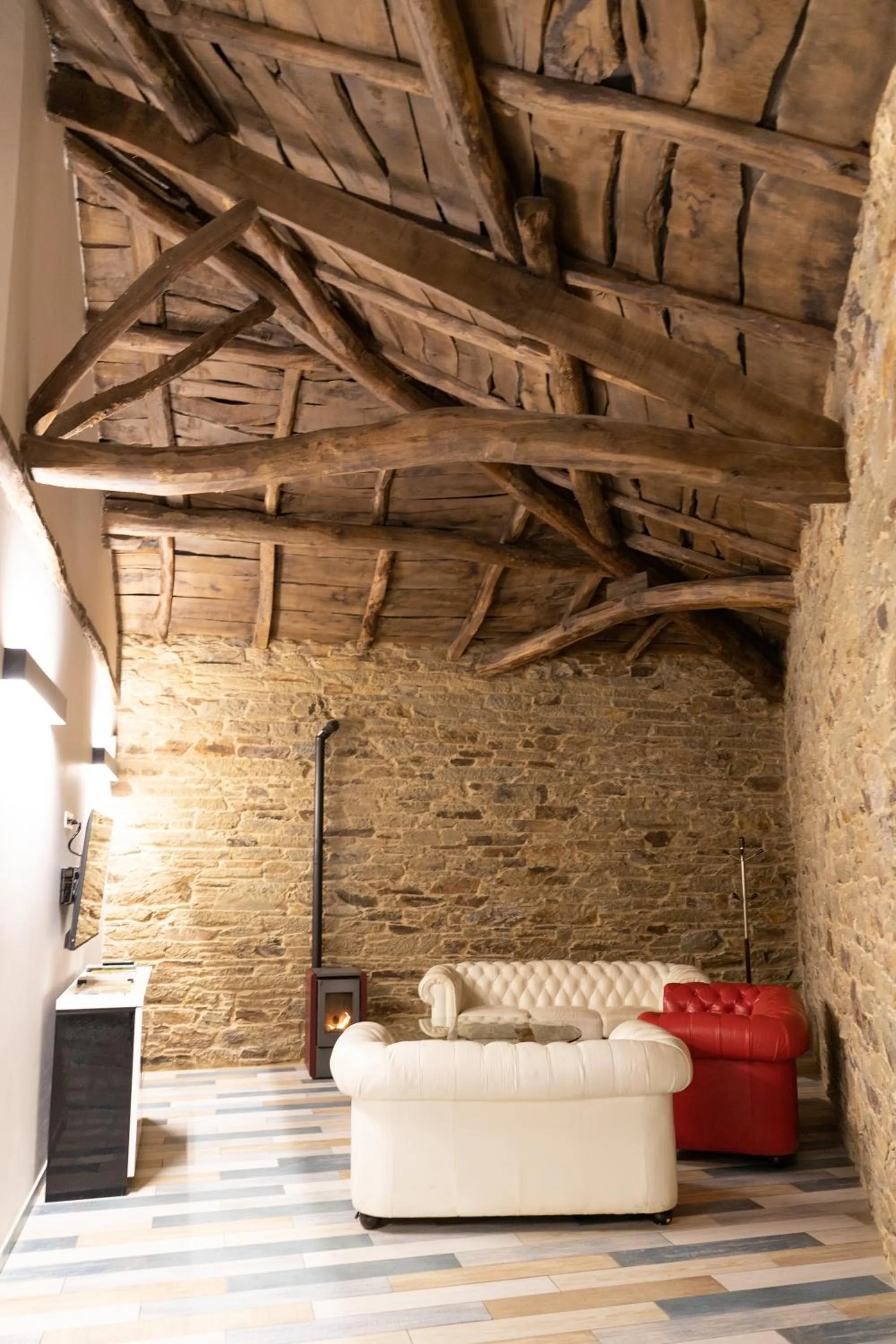 Communal lounge/ TV room in Hotel Casa da Luz