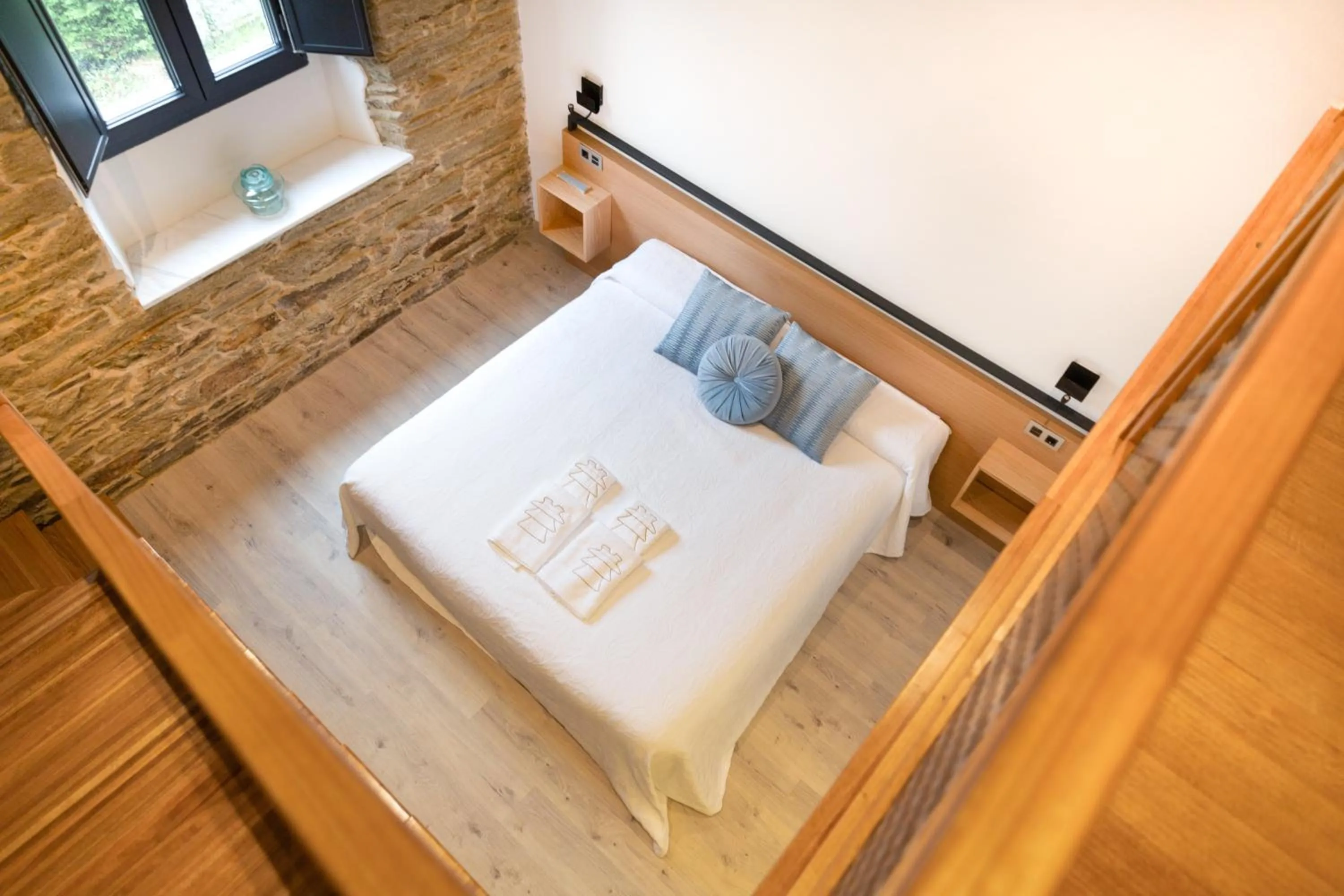 Bed in Hotel Casa da Luz