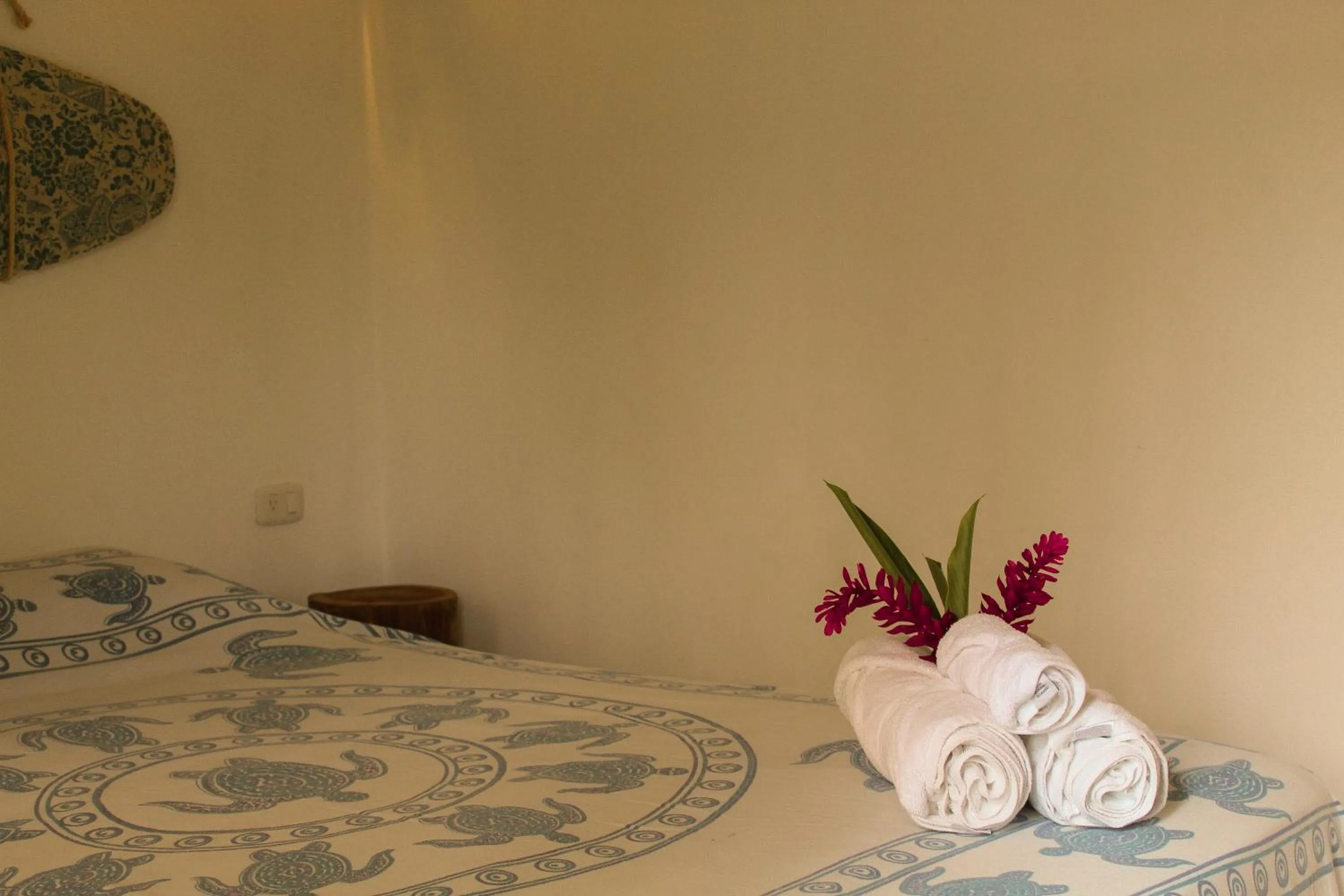 Bed in Olivia del caribe suite