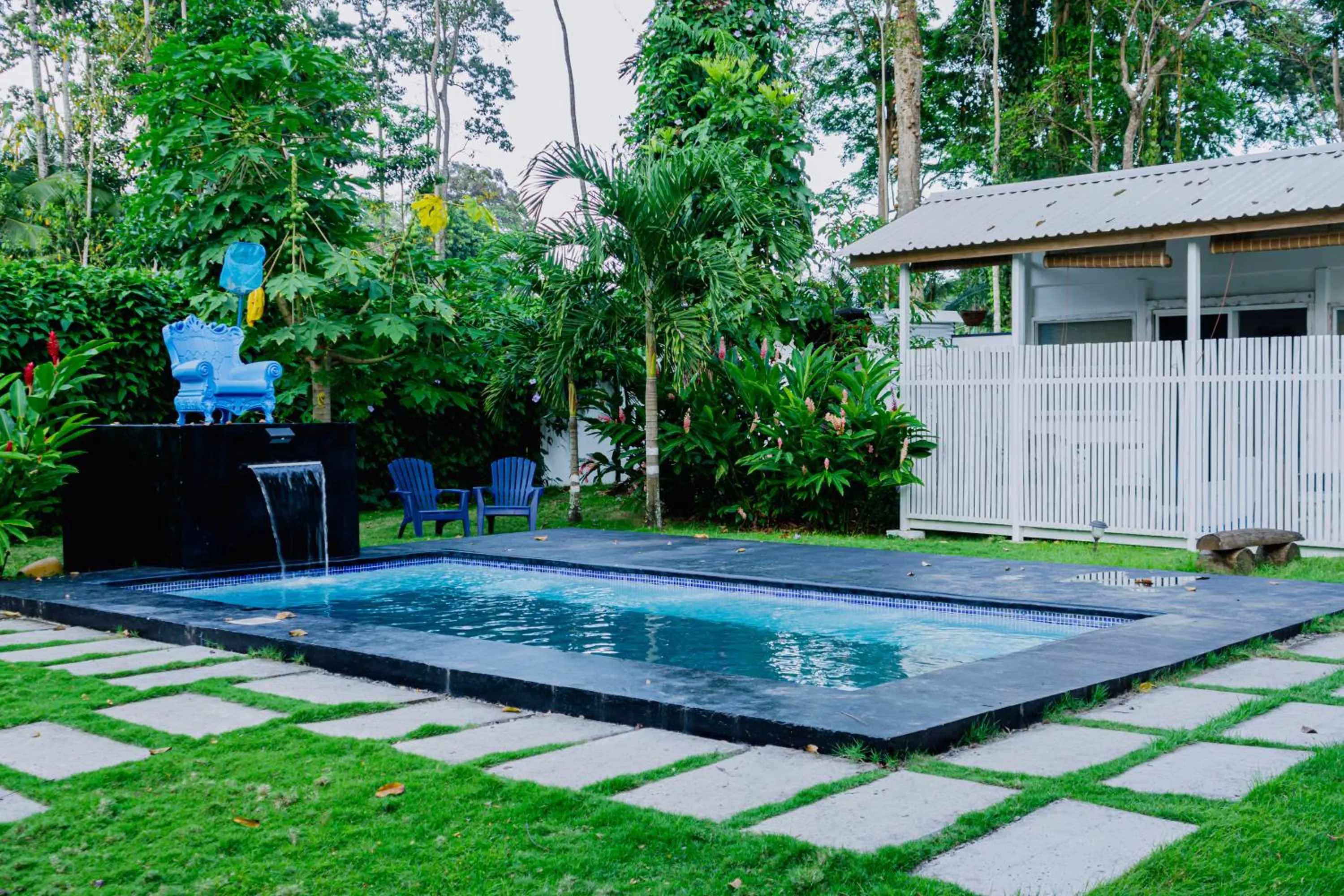 Garden view in Olivia del caribe suite