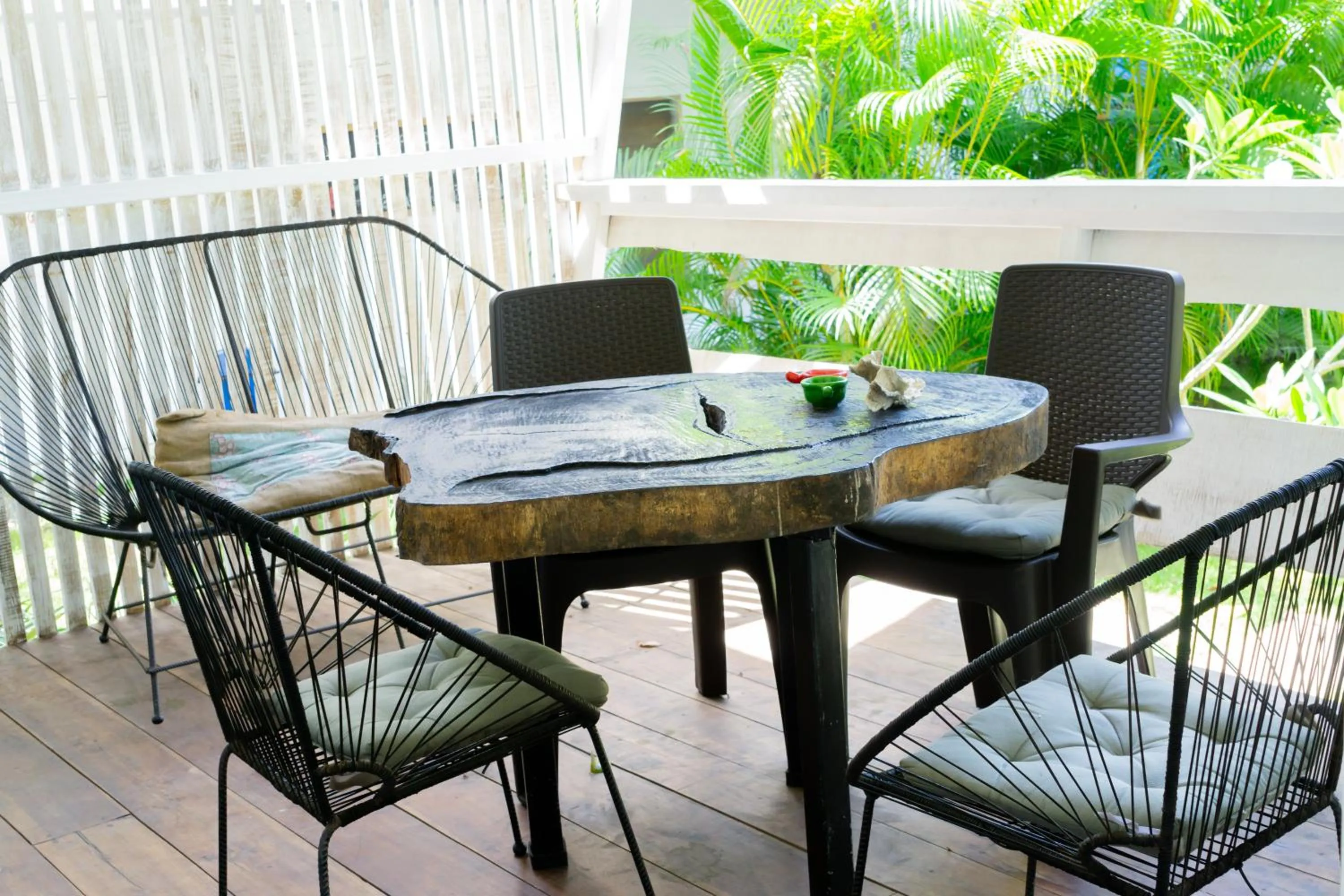 Patio in Olivia del caribe suite