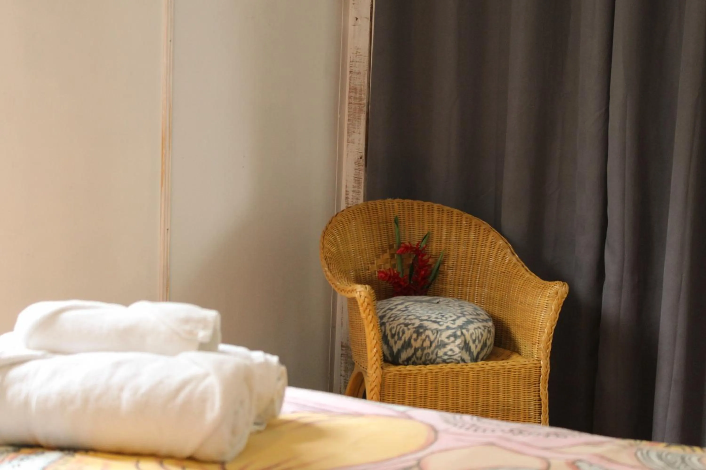 Living room, Bed in Olivia del caribe suite