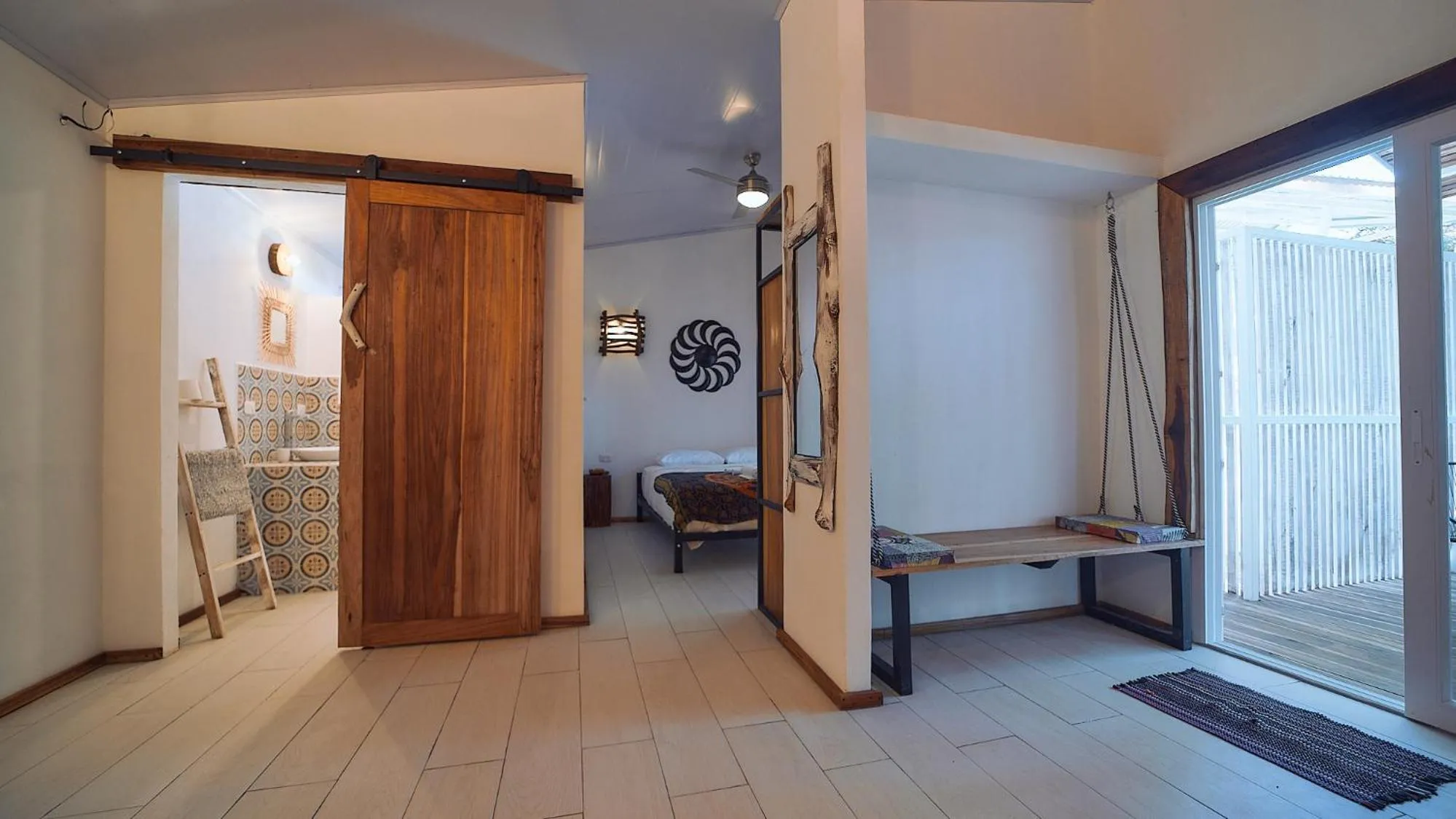 Living room in Olivia del caribe suite