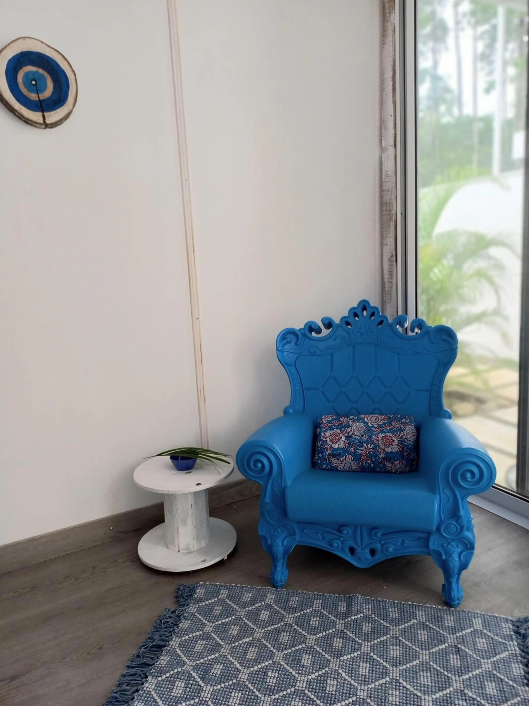 Living room in Olivia del caribe suite