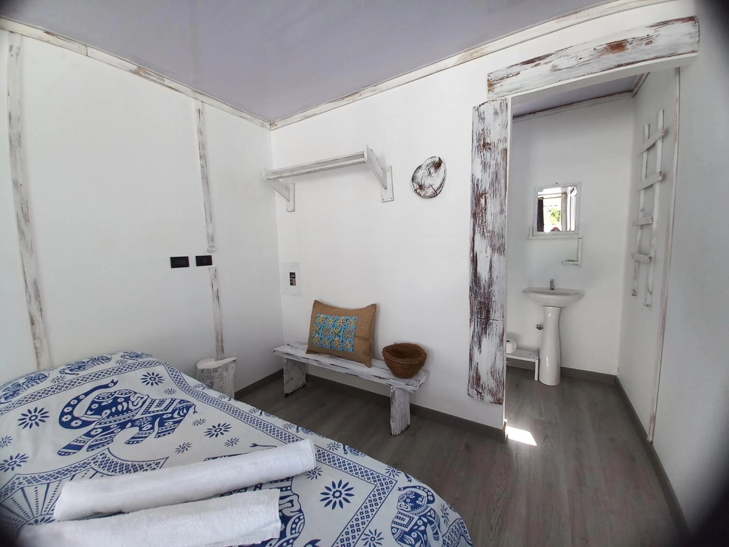 Bed in Olivia del caribe suite