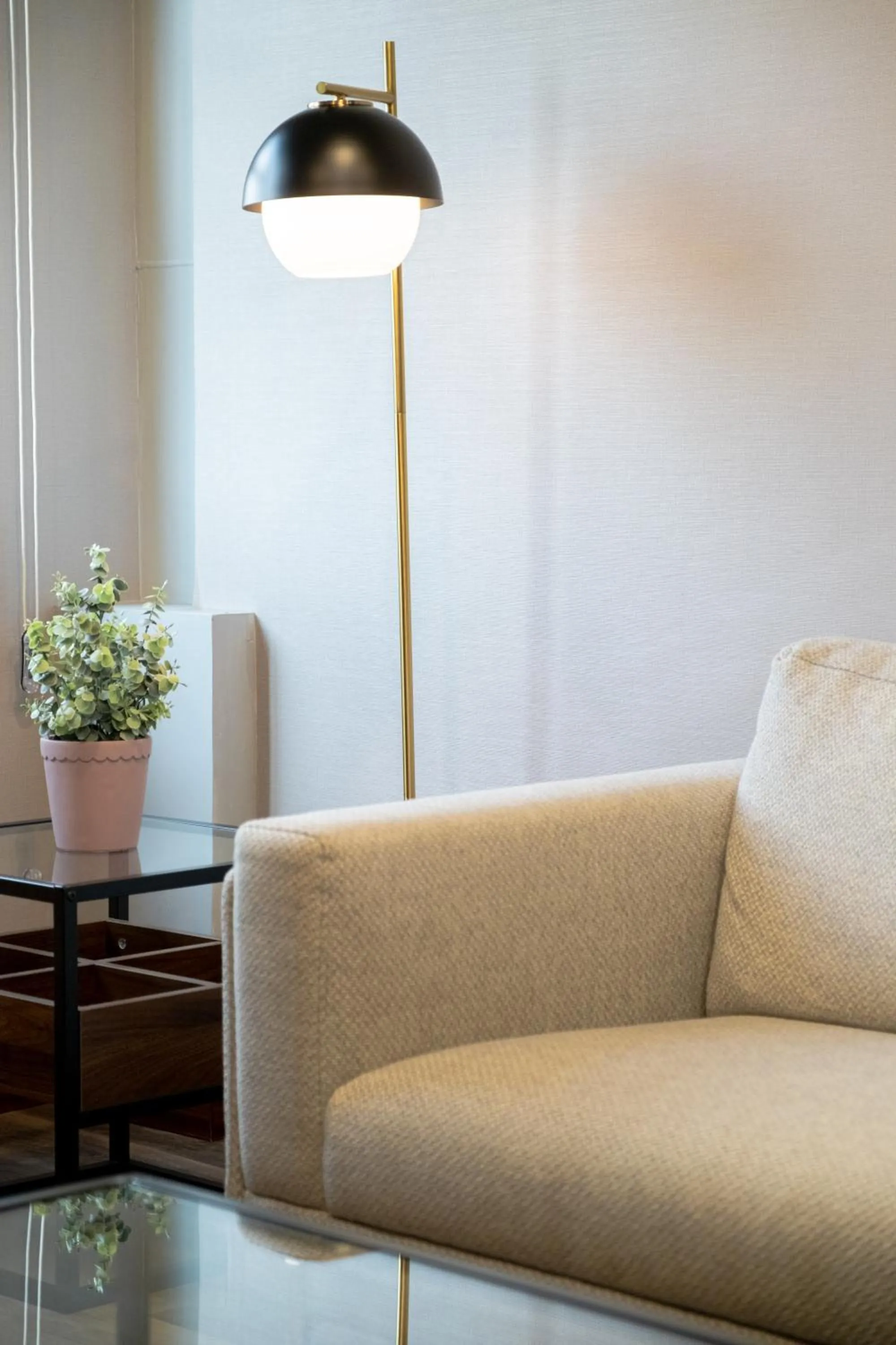 Living room in Kekehyu Business Hotel