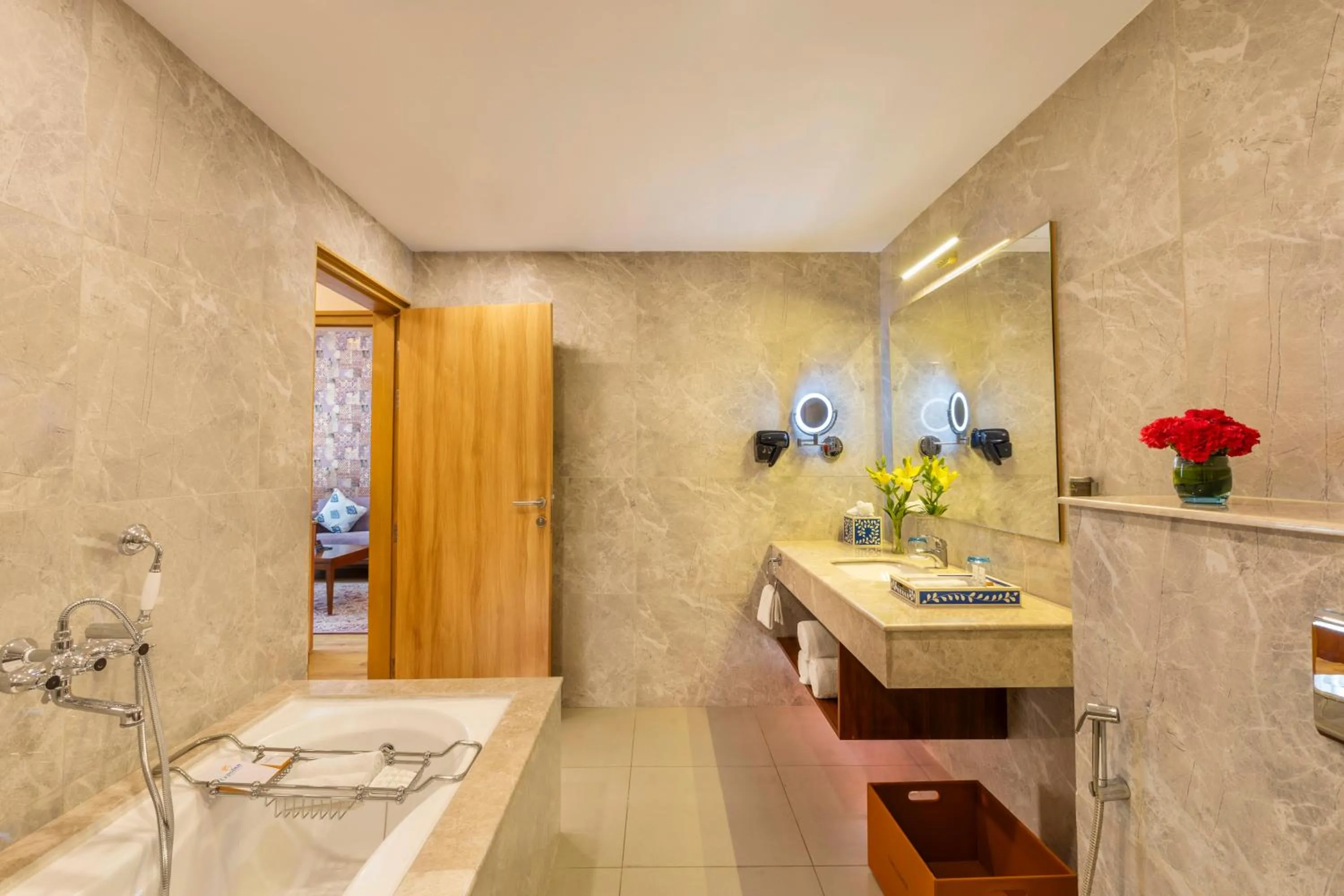 Bathroom in ExpoInn Suites and Convention