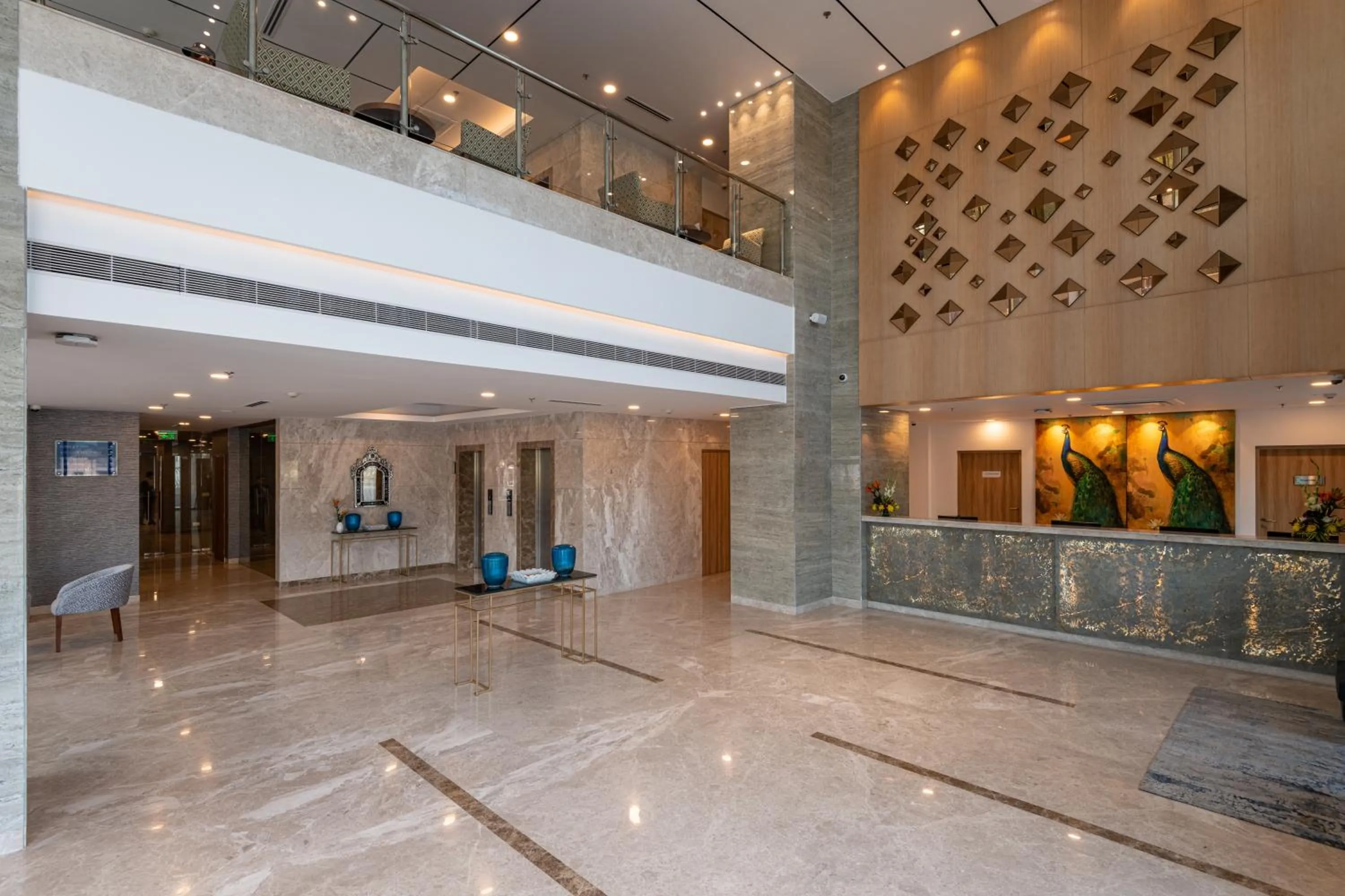 Lobby or reception in ExpoInn Suites and Convention