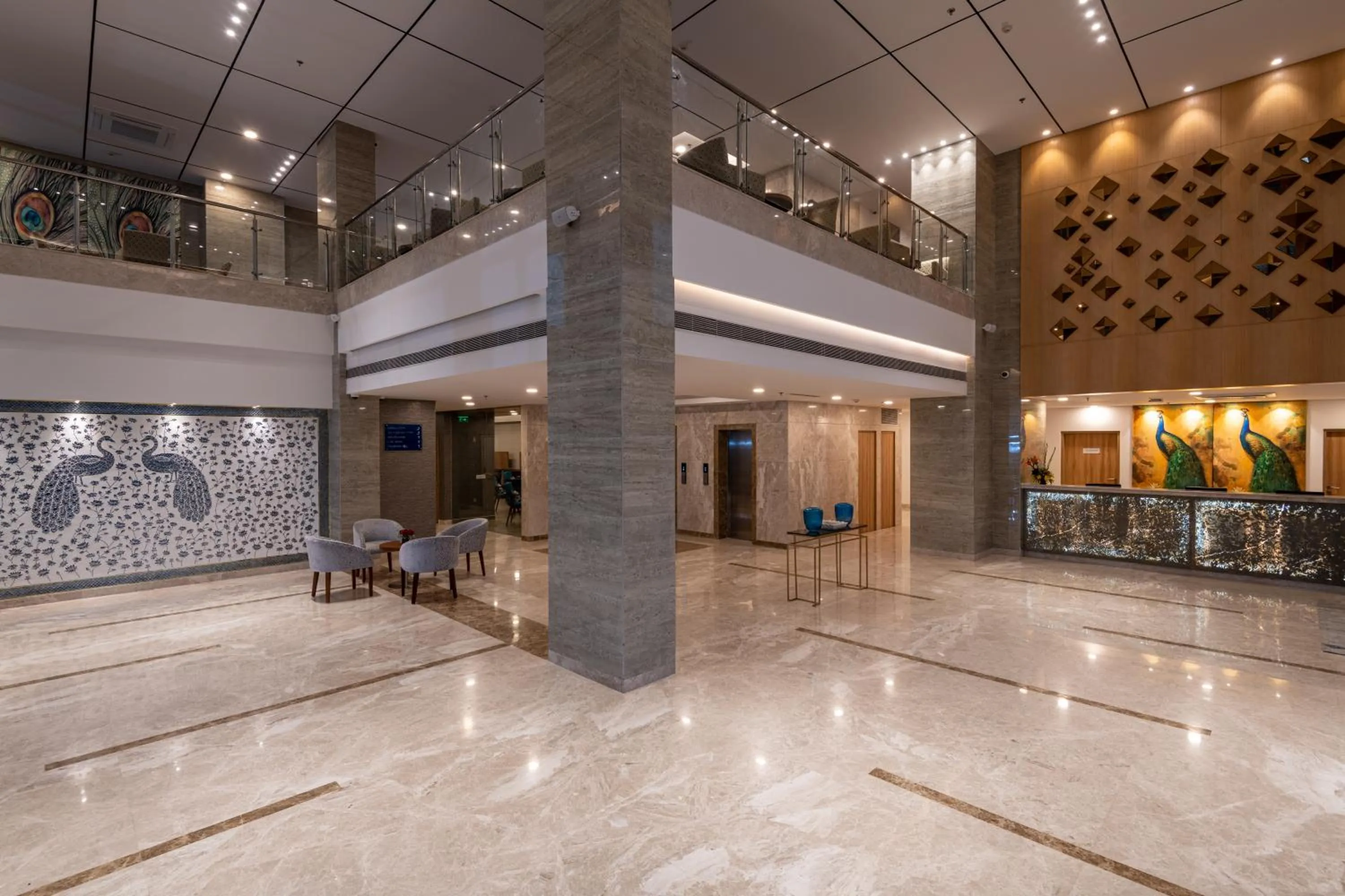 Lobby or reception in ExpoInn Suites and Convention