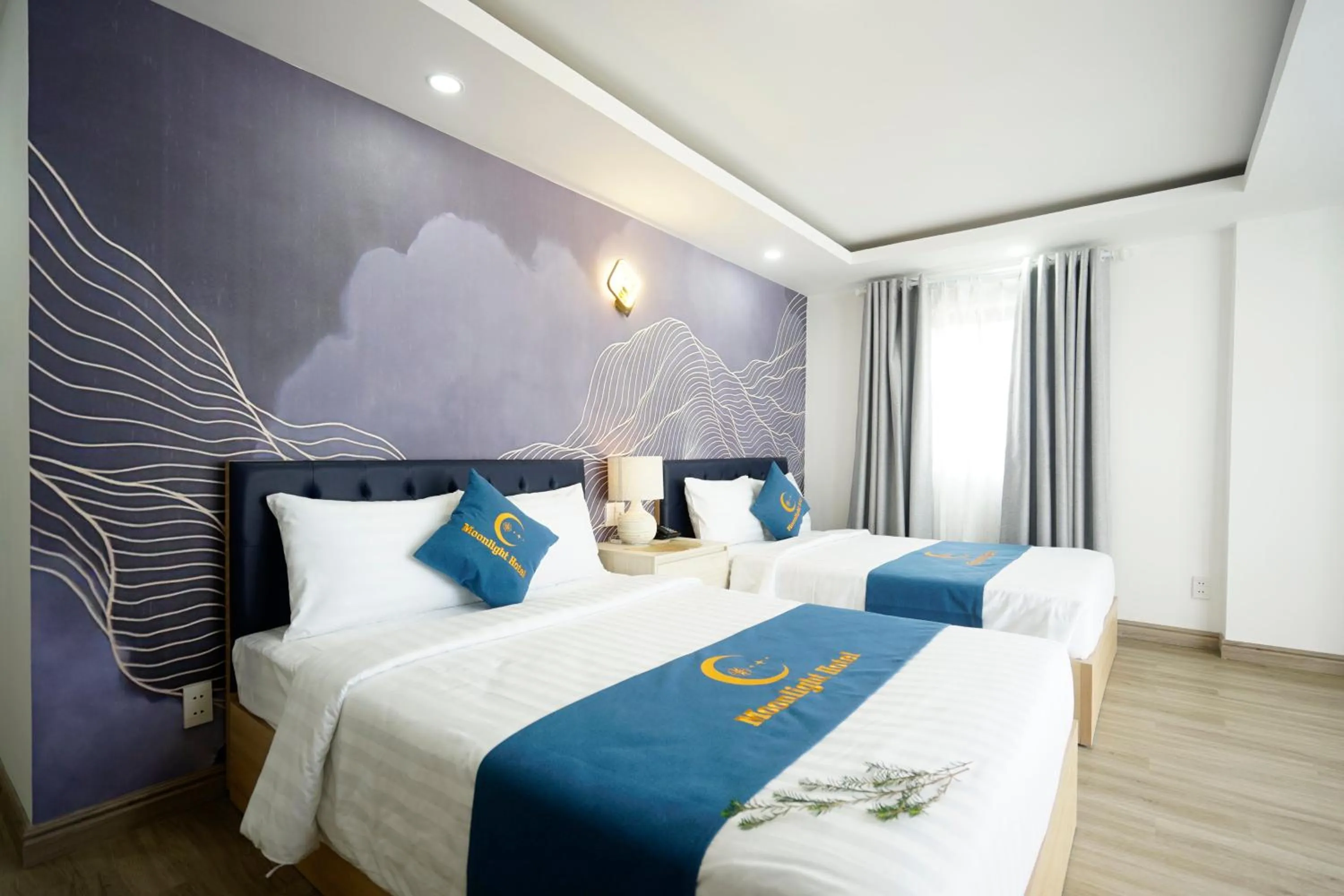 Bedroom, Bed in Moonlight Nha Trang Hotel