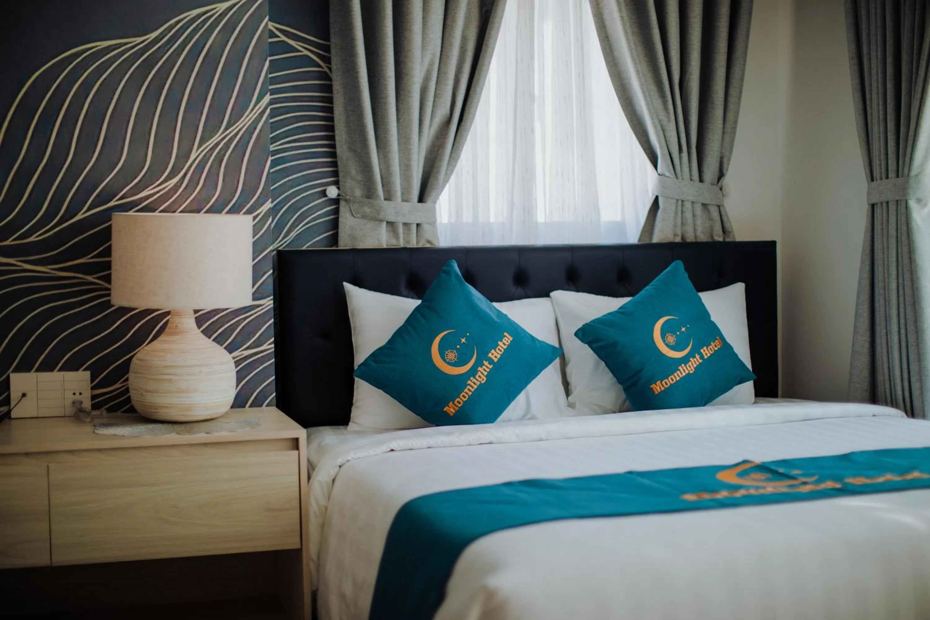 Bedroom, Bed in Moonlight Nha Trang Hotel