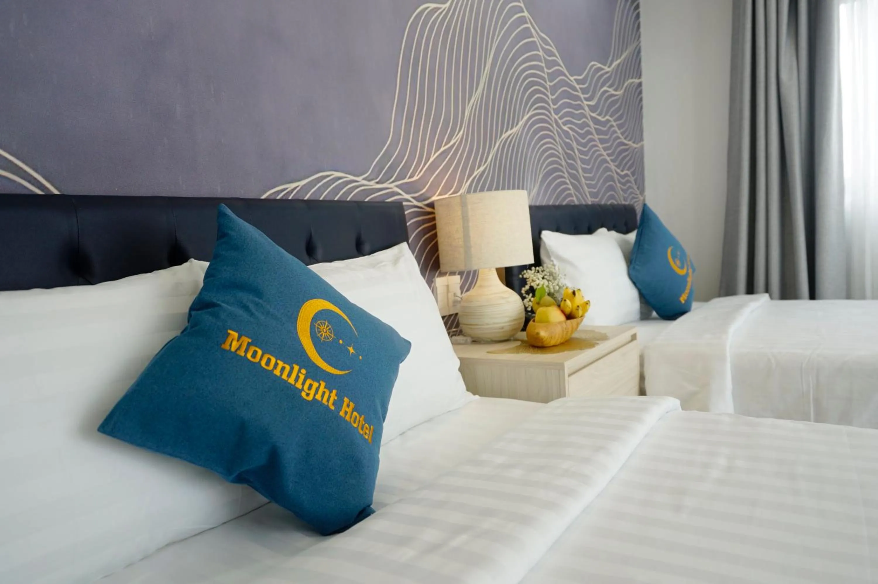 Bedroom, Bed in Moonlight Nha Trang Hotel