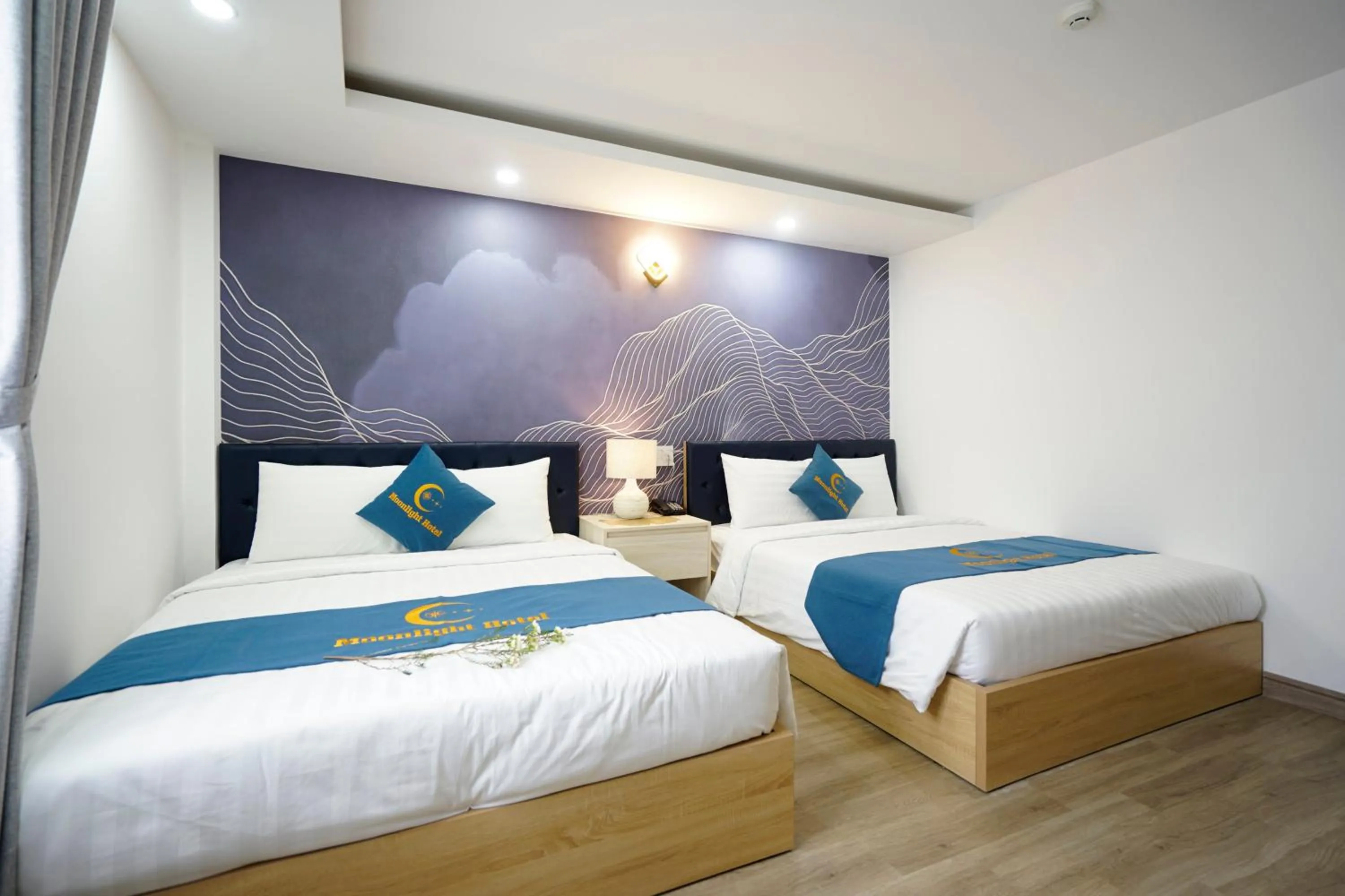 Bedroom, Bed in Moonlight Nha Trang Hotel