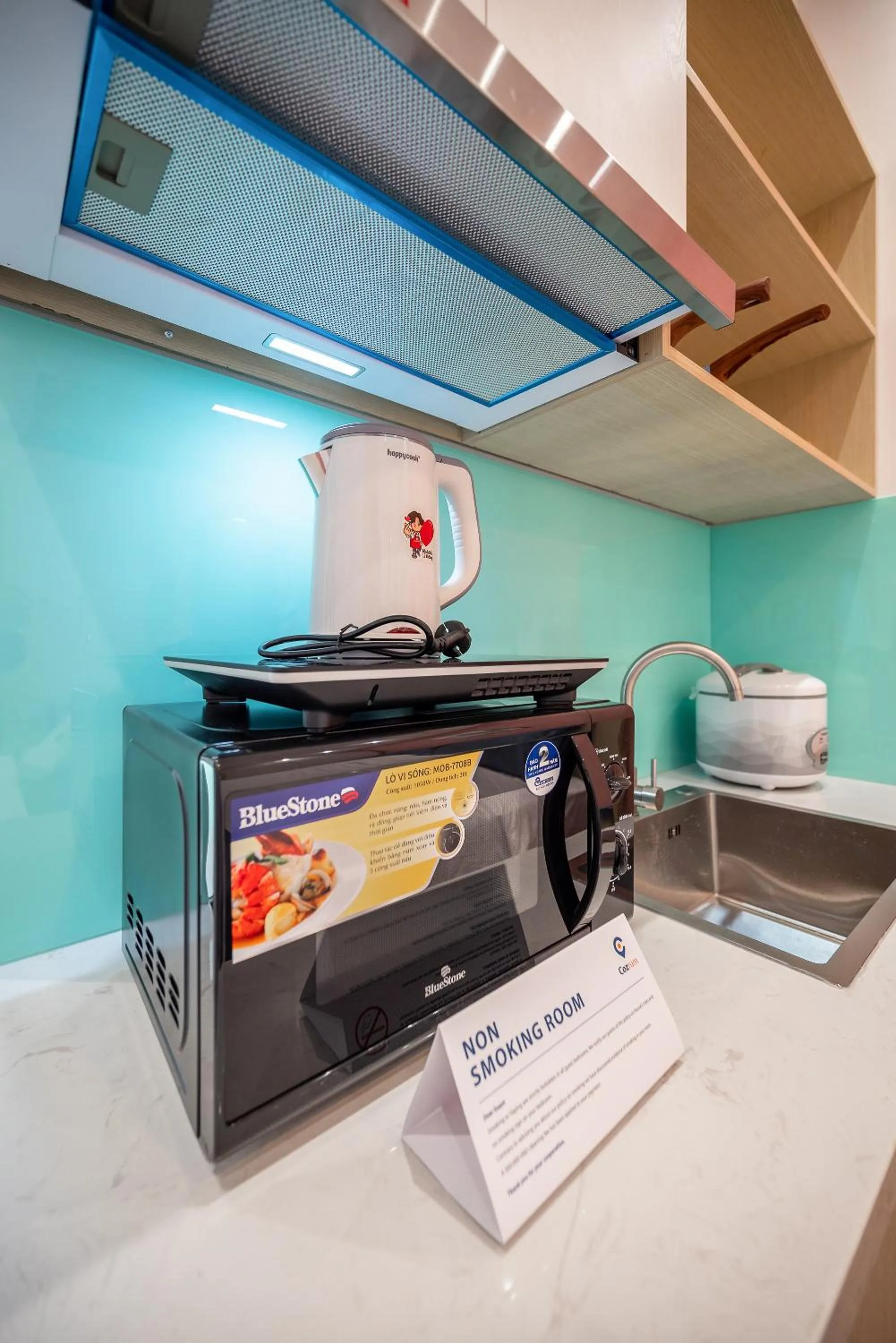 Kitchen or kitchenette in Cozrum Homes - Winter Corner