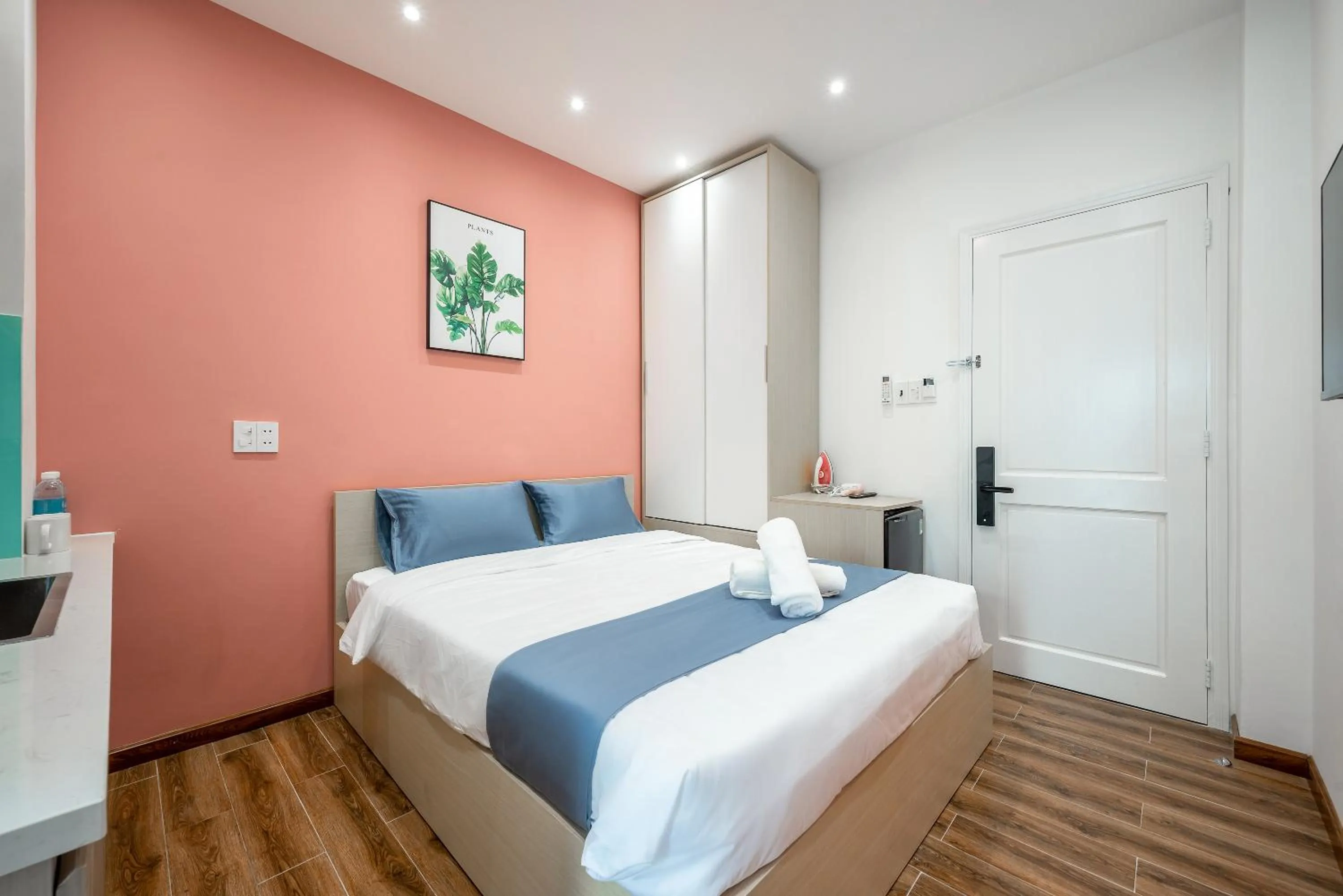 Bed in Cozrum Homes - Winter Corner