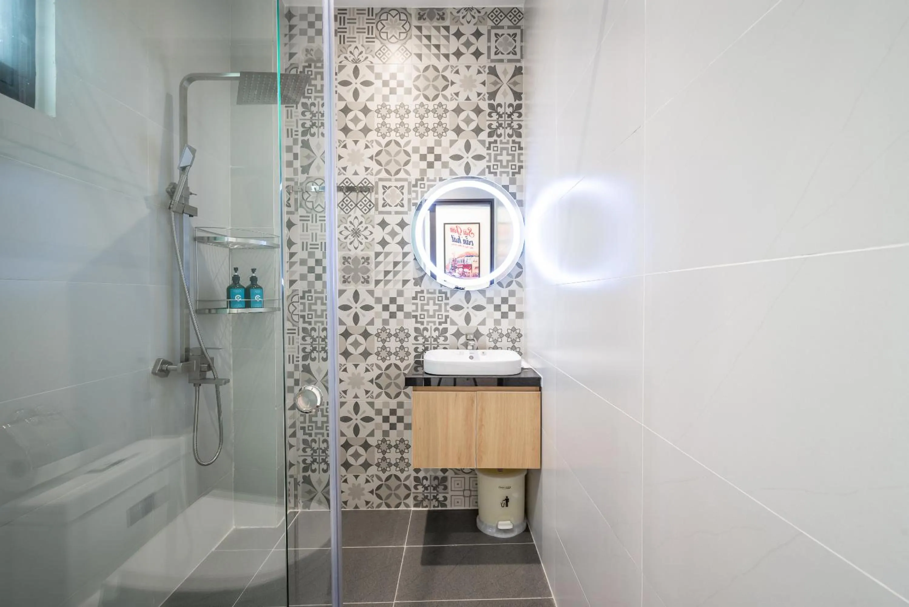 Shower in Cozrum Homes - Winter Corner