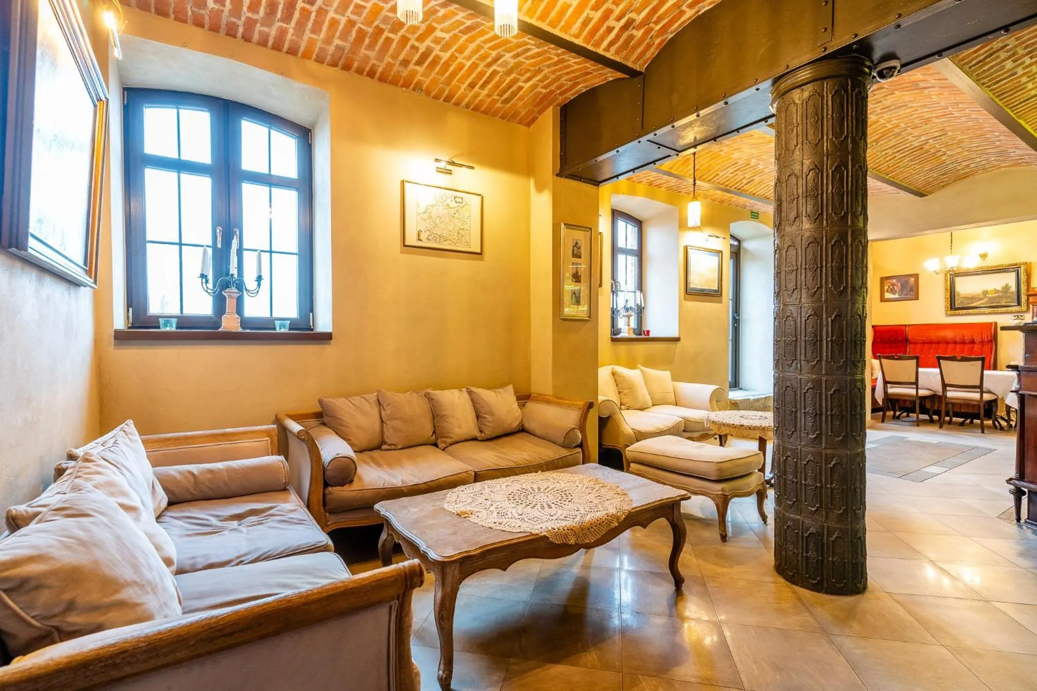 Seating area in Folwark Karczemka