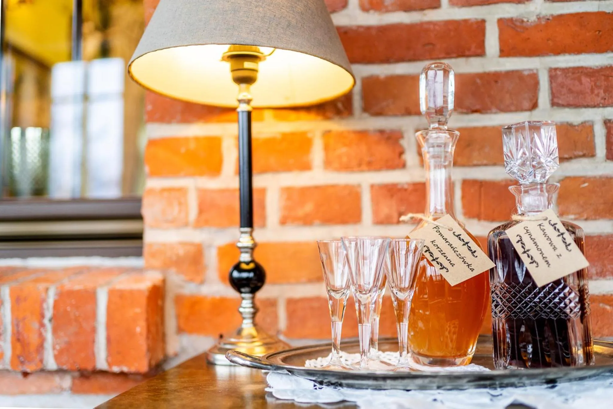 Decorative detail in Folwark Karczemka