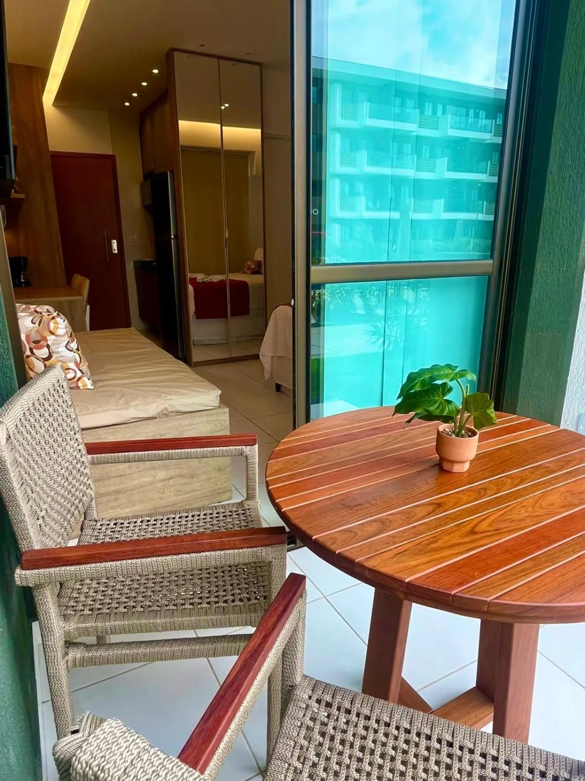 Patio in Porto Beach Resort - Mana Beach Experience