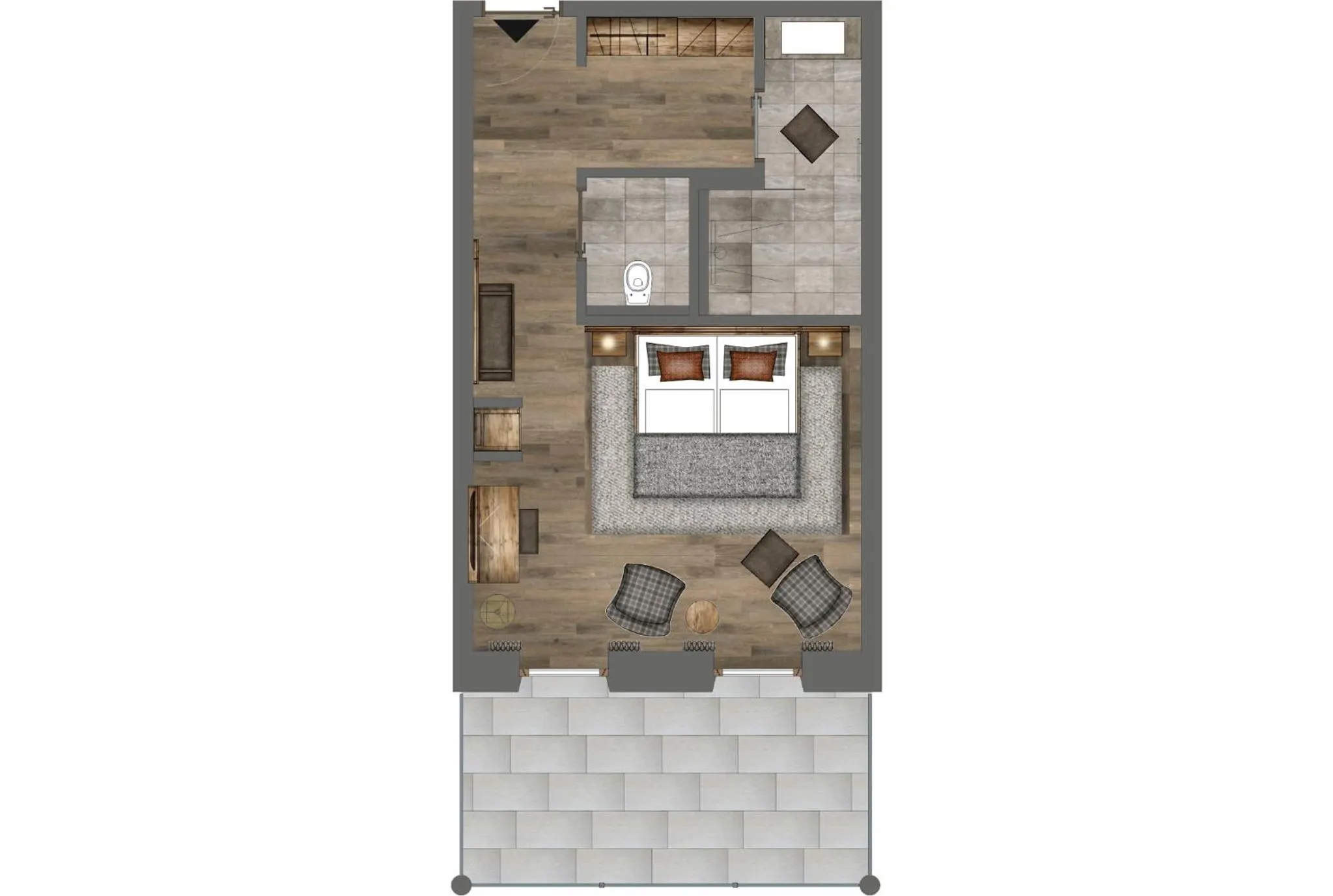 Floor plan in Hotel Grünerhof